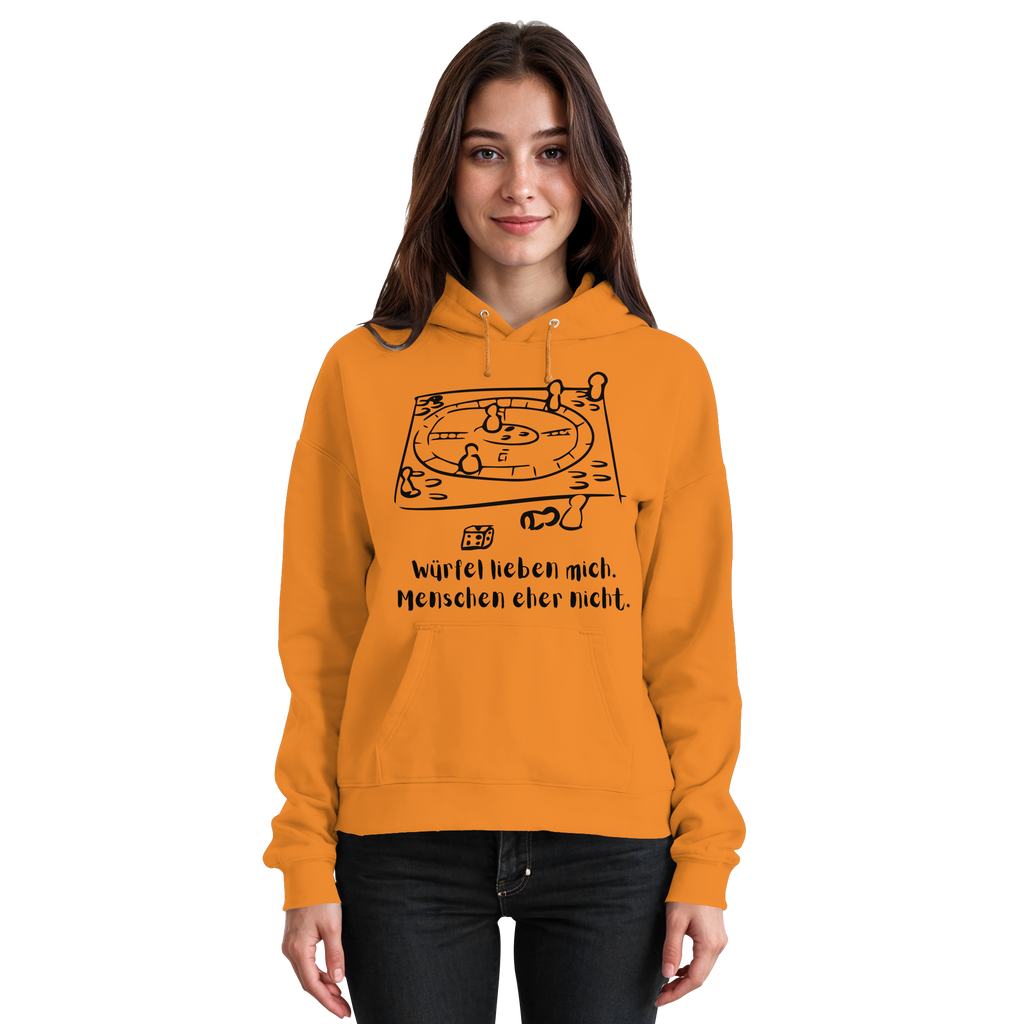Würfel lieben mich. Menschen eher nicht. - Basic Unisex Hoodie