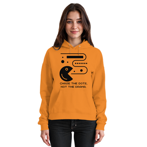 Chase the Dots, Not the Drama - Basic Unisex Hoodie