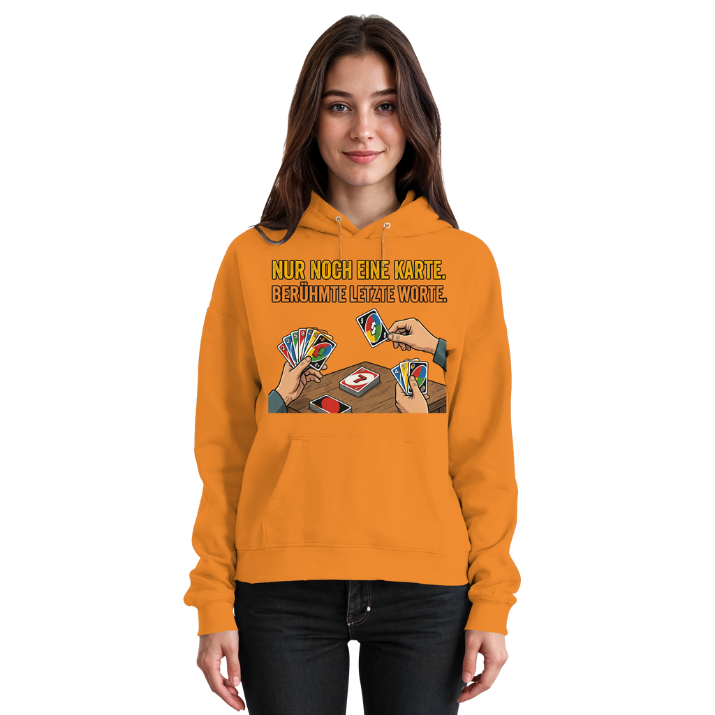 Nur noch eine Karte! - Basic Unisex Hoodie