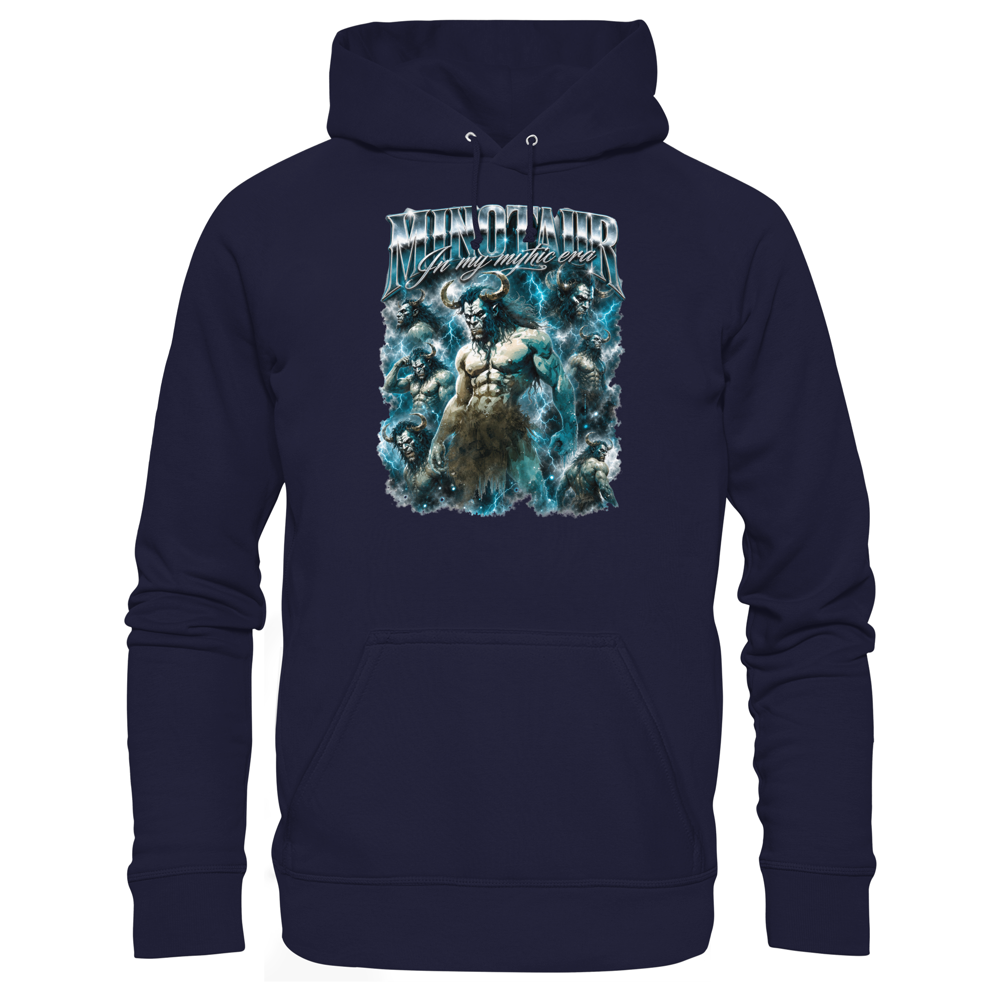 Minotaur in My Mythic Era - Basic Unisex Hoodie
