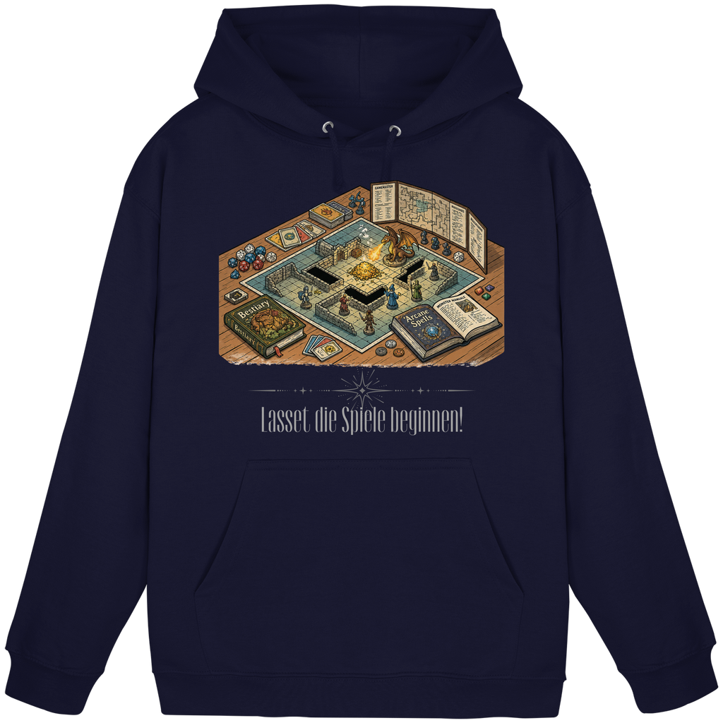Lasset die Spiele beginnen!  - Basic Unisex Hoodie