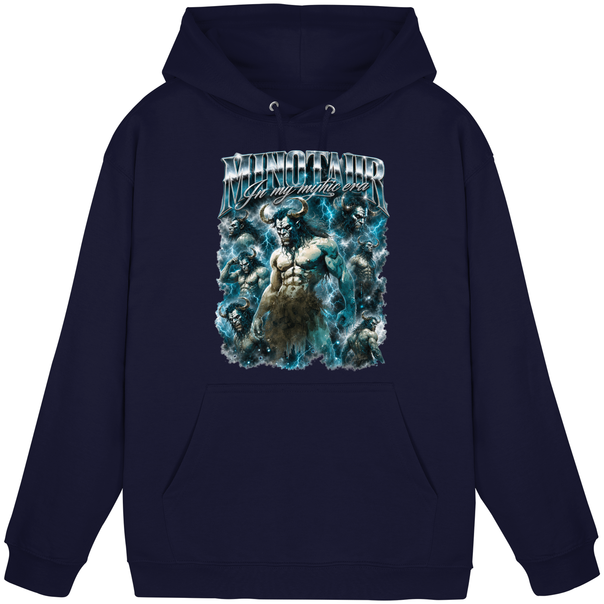 Minotaur in My Mythic Era - Basic Unisex Hoodie