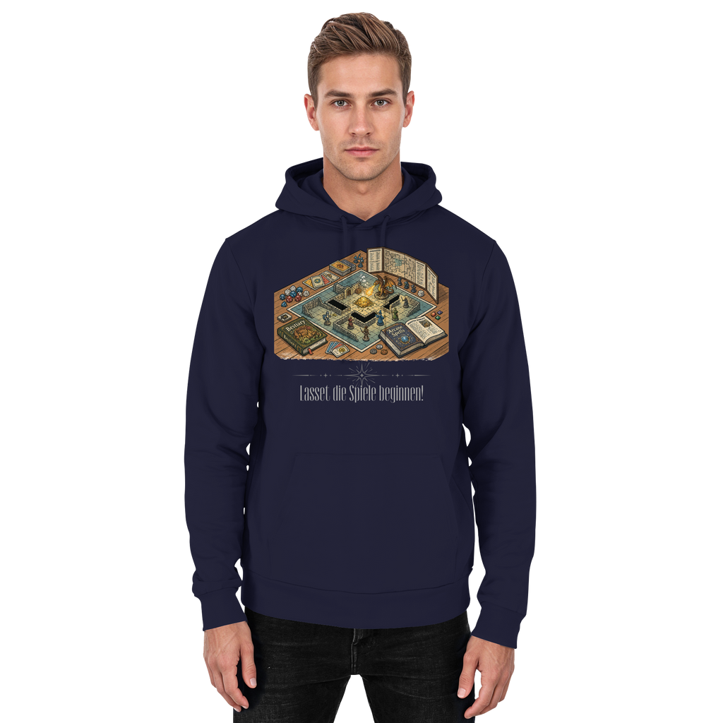 Lasset die Spiele beginnen!  - Basic Unisex Hoodie