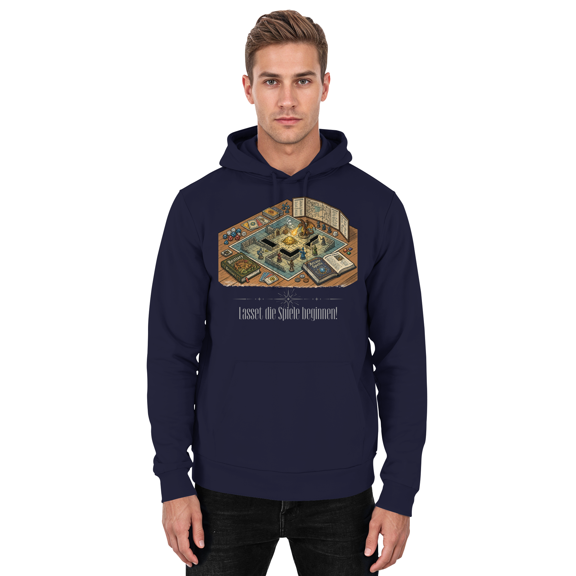 Lasset die Spiele beginnen!  - Basic Unisex Hoodie