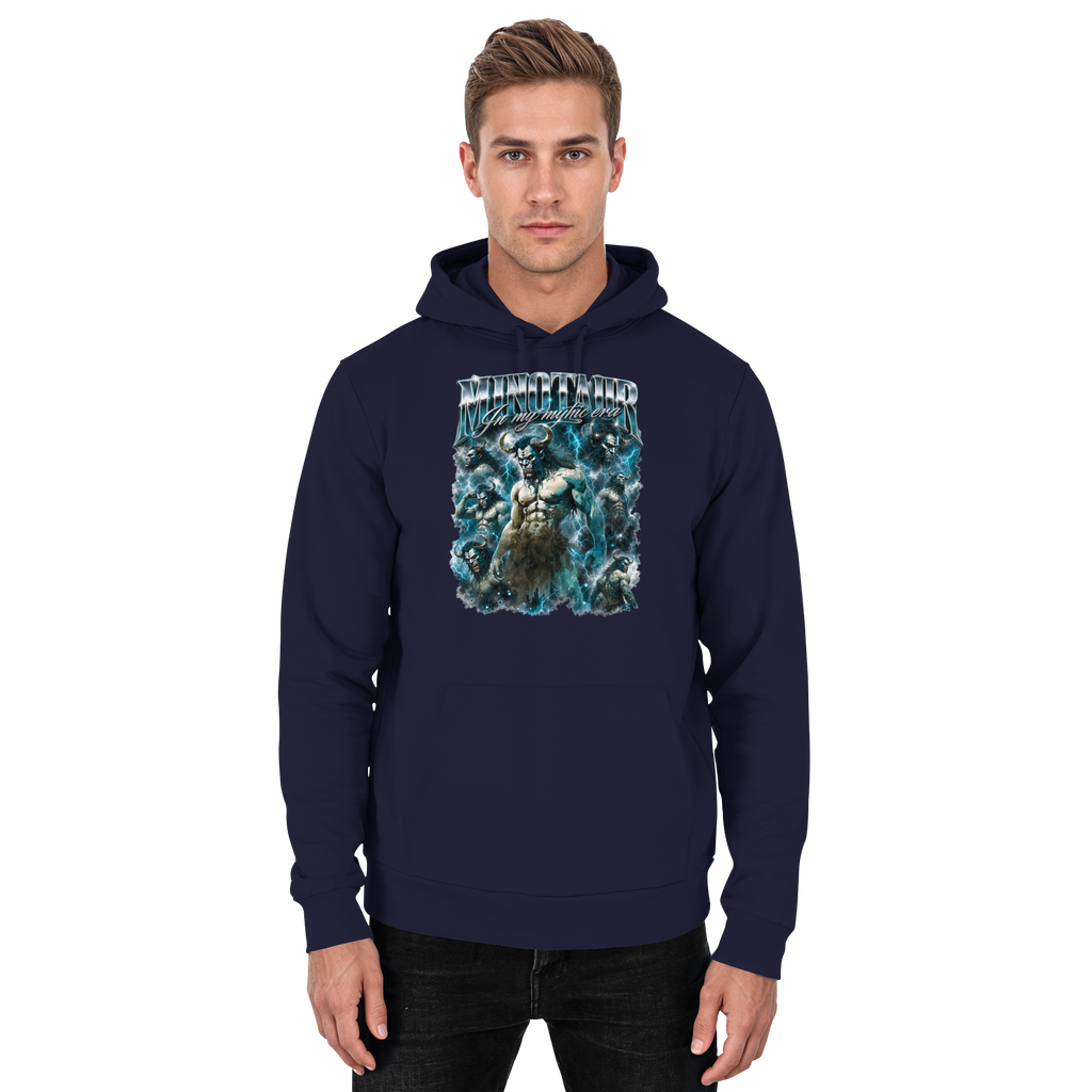 Minotaur in My Mythic Era - Basic Unisex Hoodie