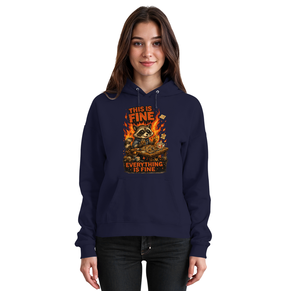 This Is Fine Club! - Basic Unisex Hoodie