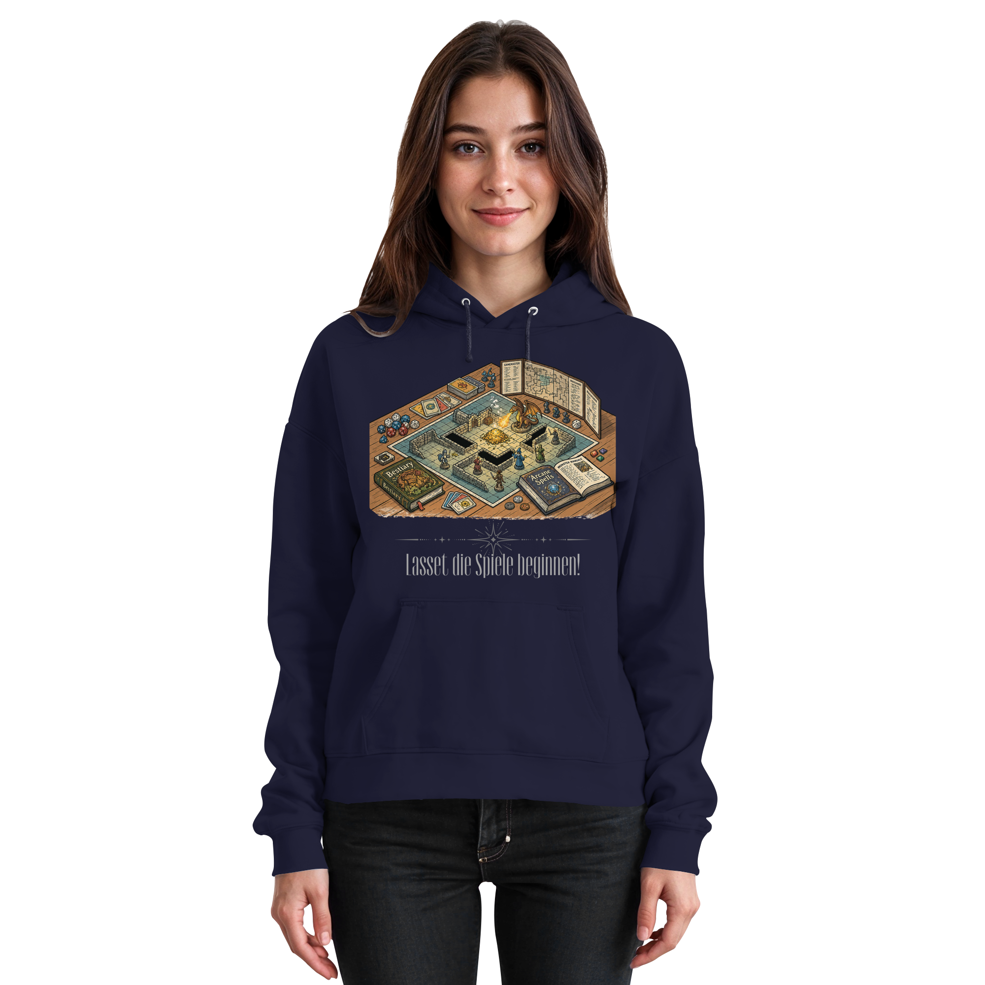 Lasset die Spiele beginnen!  - Basic Unisex Hoodie