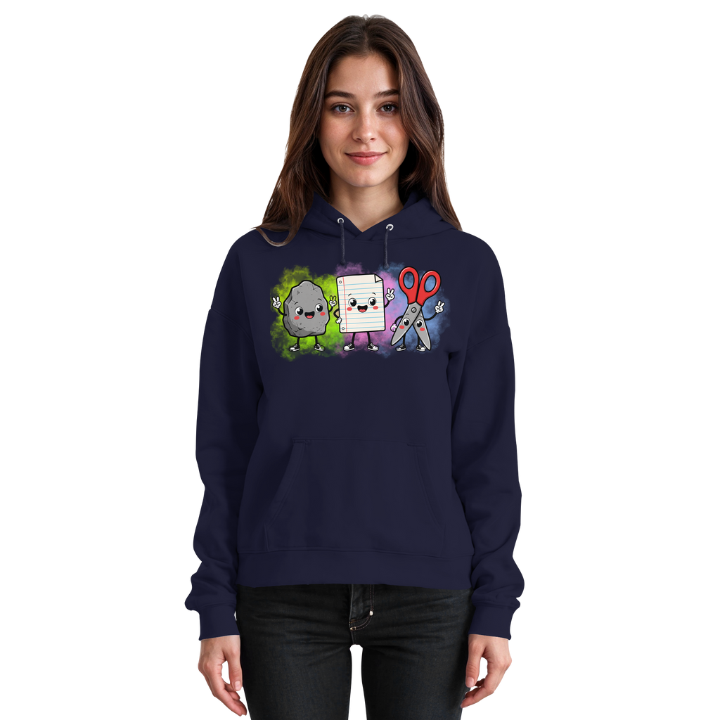 Stein schlägt Schere schlägt Papier! - Basic Unisex Hoodie