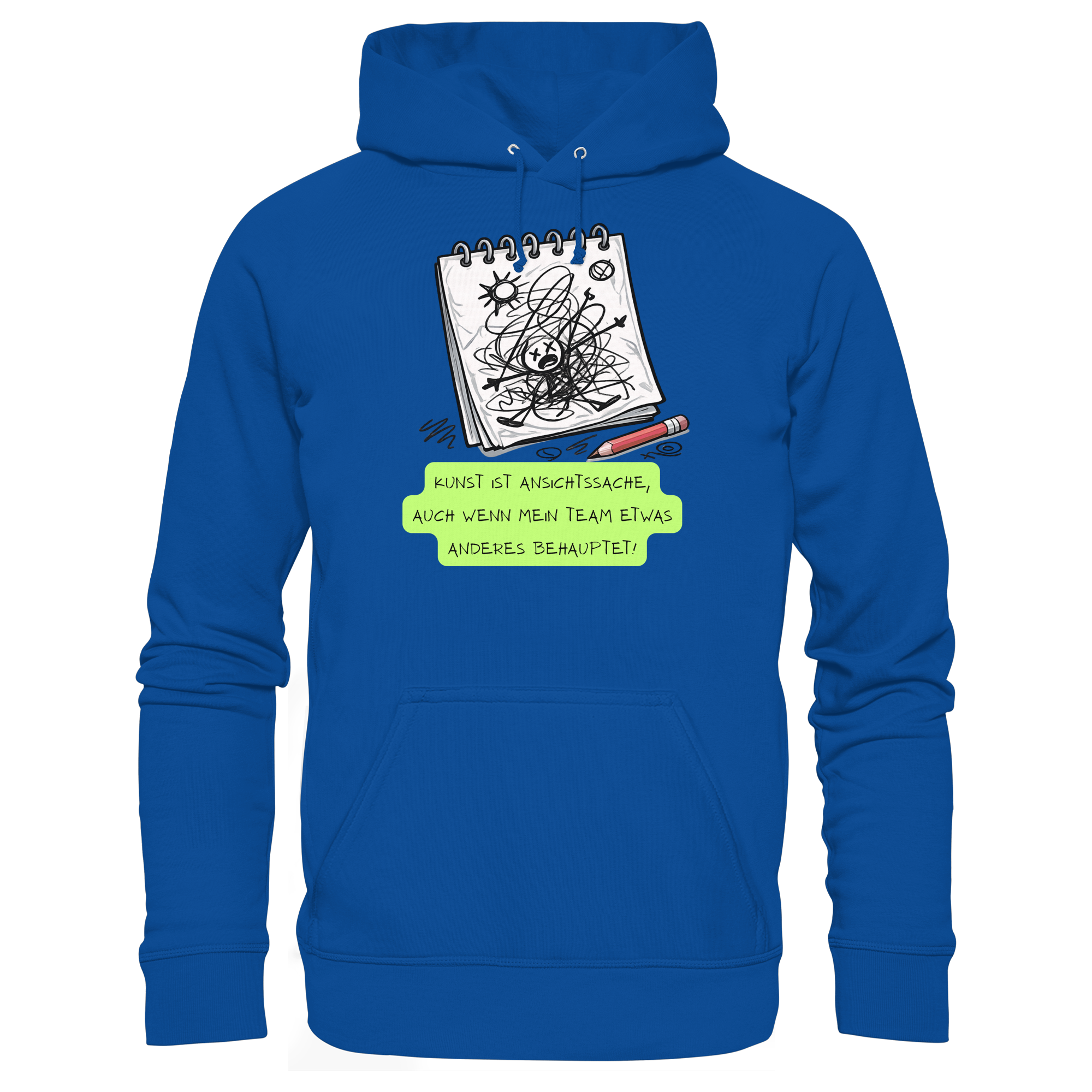 Kunst ist Ansichtssache - Basic Unisex Hoodie