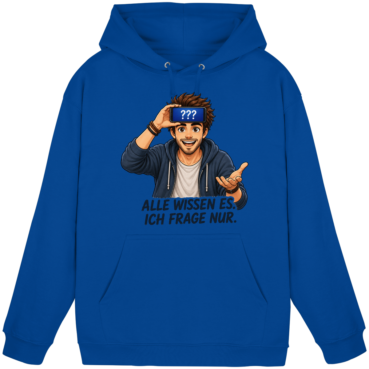 Alle wissen es. Ich frage nur. - Basic Unisex Hoodie