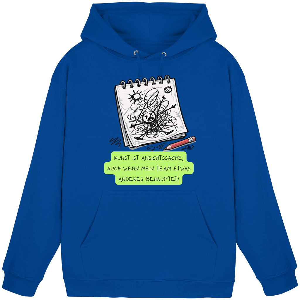 Kunst ist Ansichtssache - Basic Unisex Hoodie
