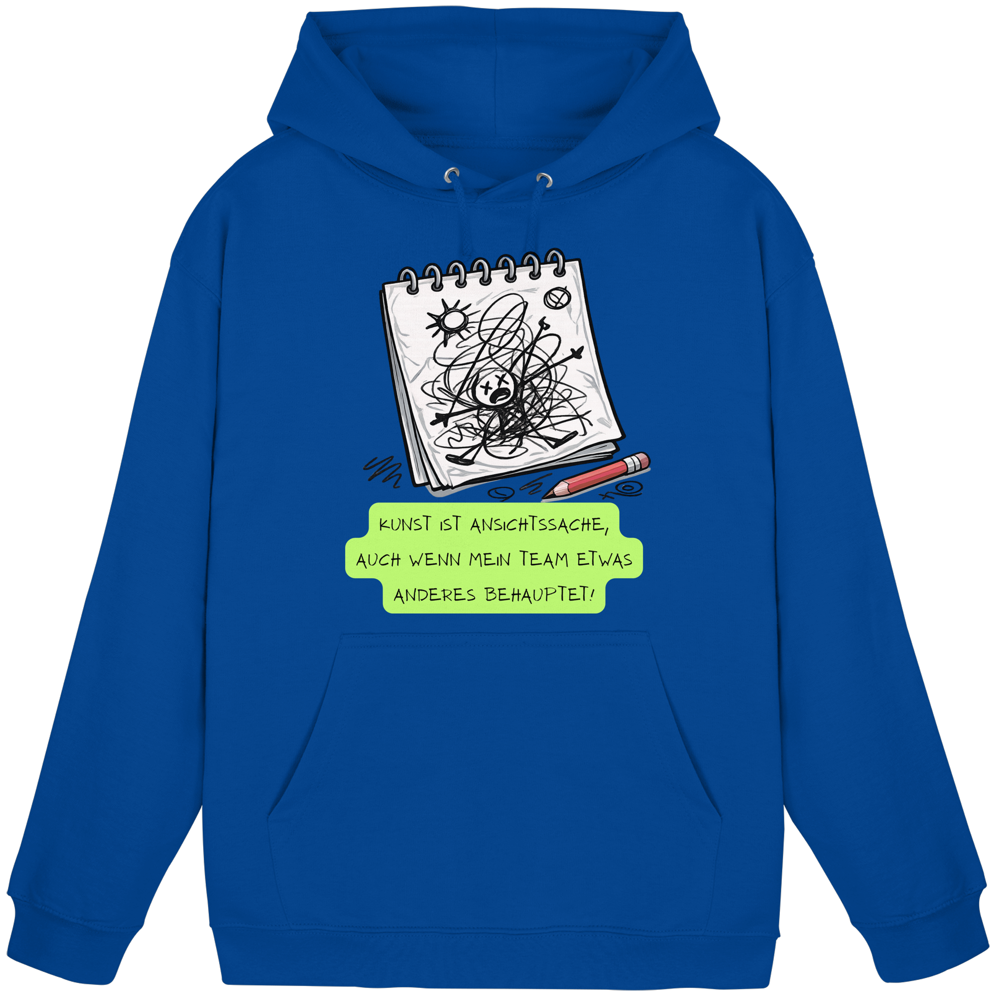 Kunst ist Ansichtssache - Basic Unisex Hoodie