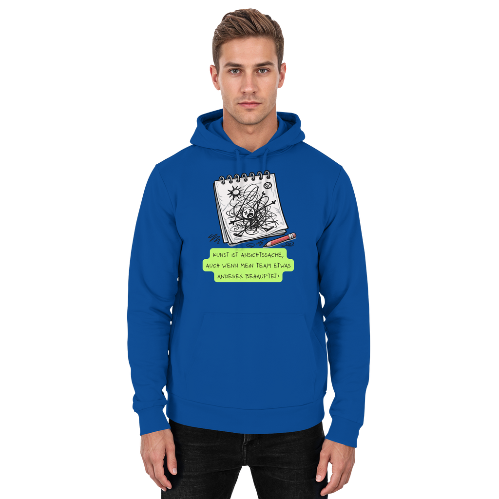 Kunst ist Ansichtssache - Basic Unisex Hoodie