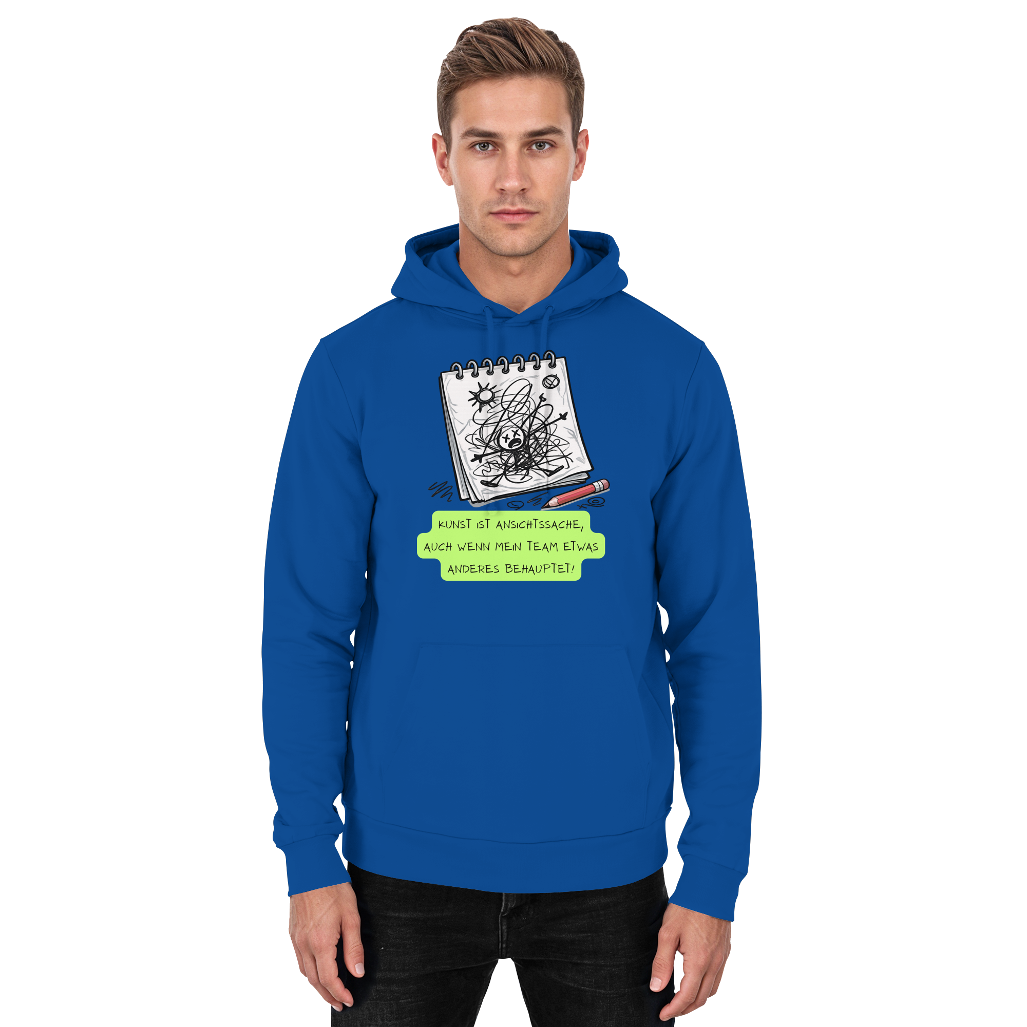 Kunst ist Ansichtssache - Basic Unisex Hoodie