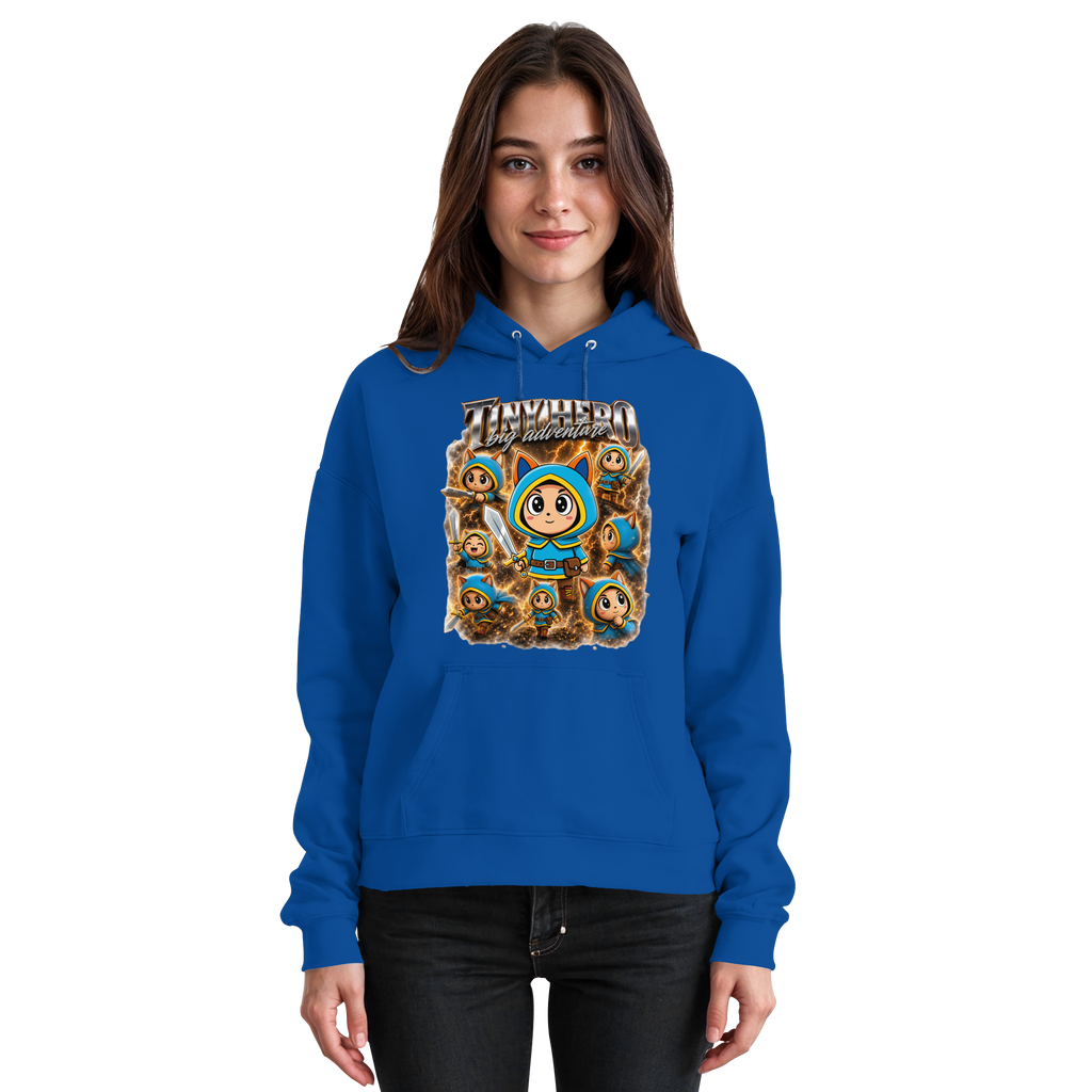 Tiny Hero – Big Adventure - Basic Unisex Hoodie