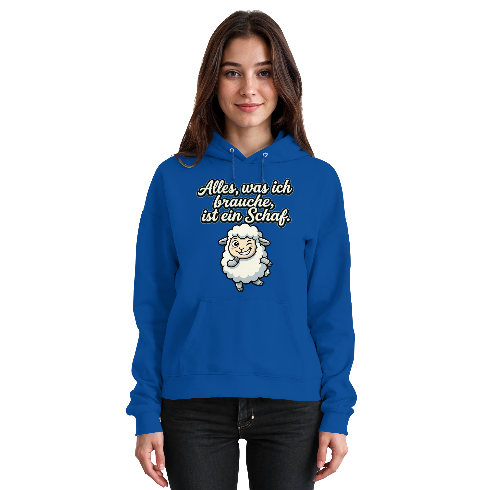 Alles, was ich brauche, ist ein Schaf!  - Basic Unisex Hoodie