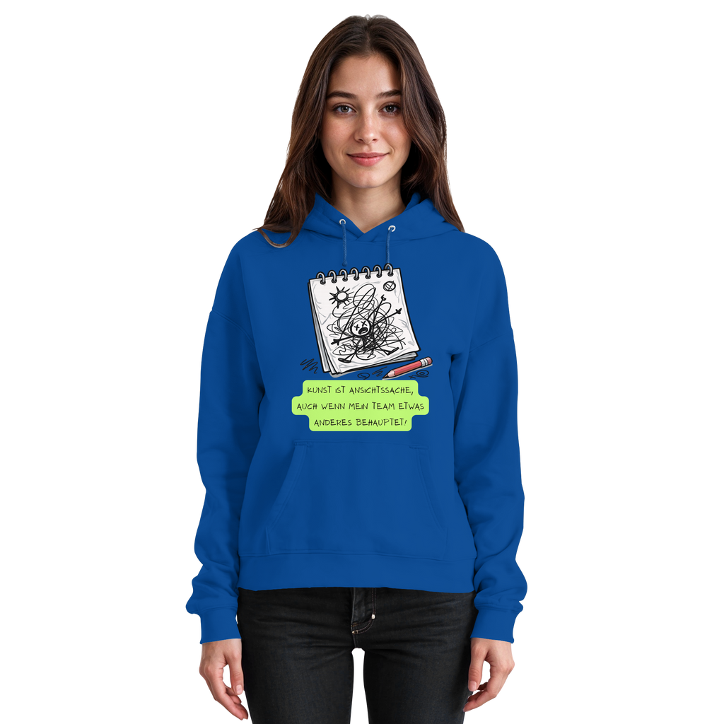 Kunst ist Ansichtssache - Basic Unisex Hoodie