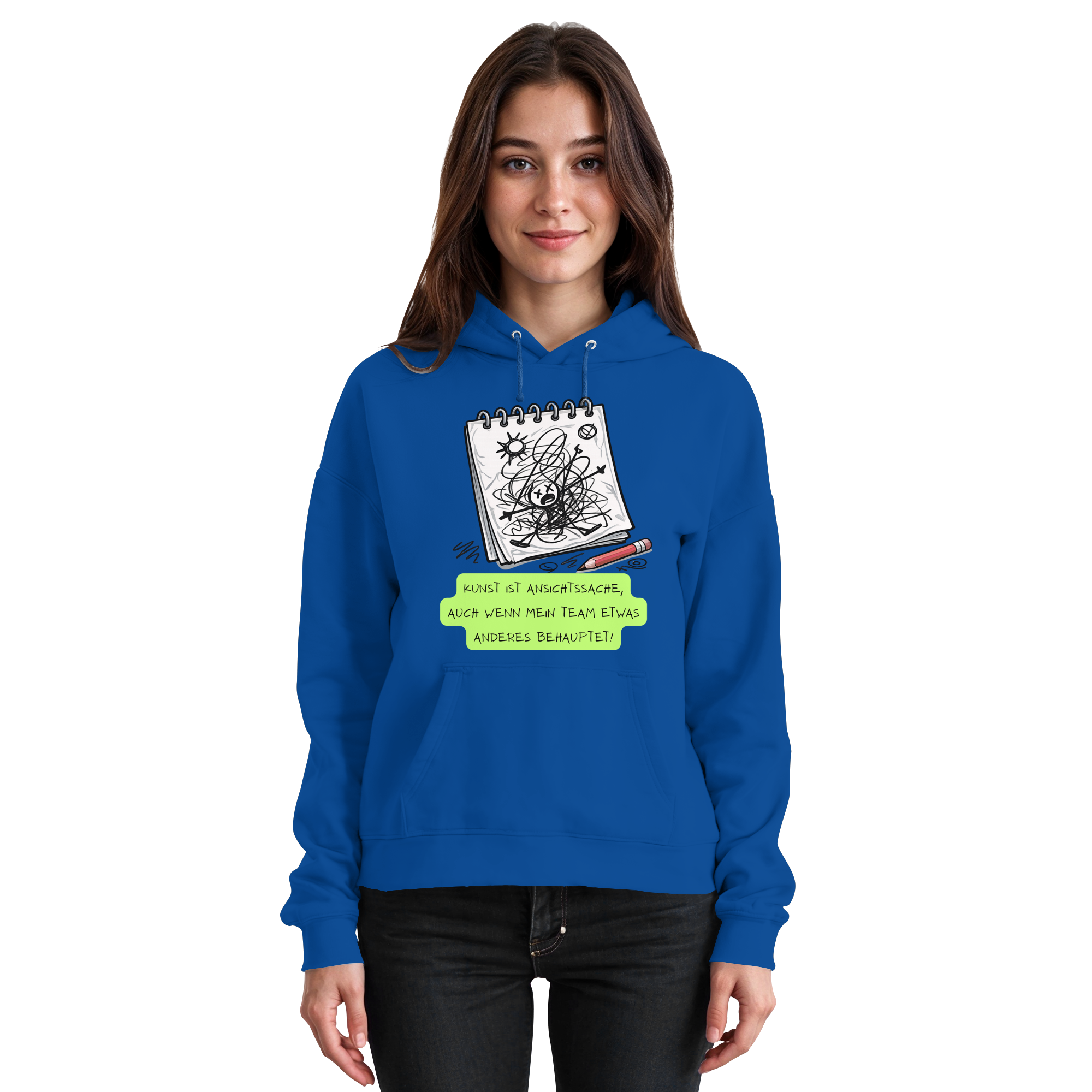Kunst ist Ansichtssache - Basic Unisex Hoodie