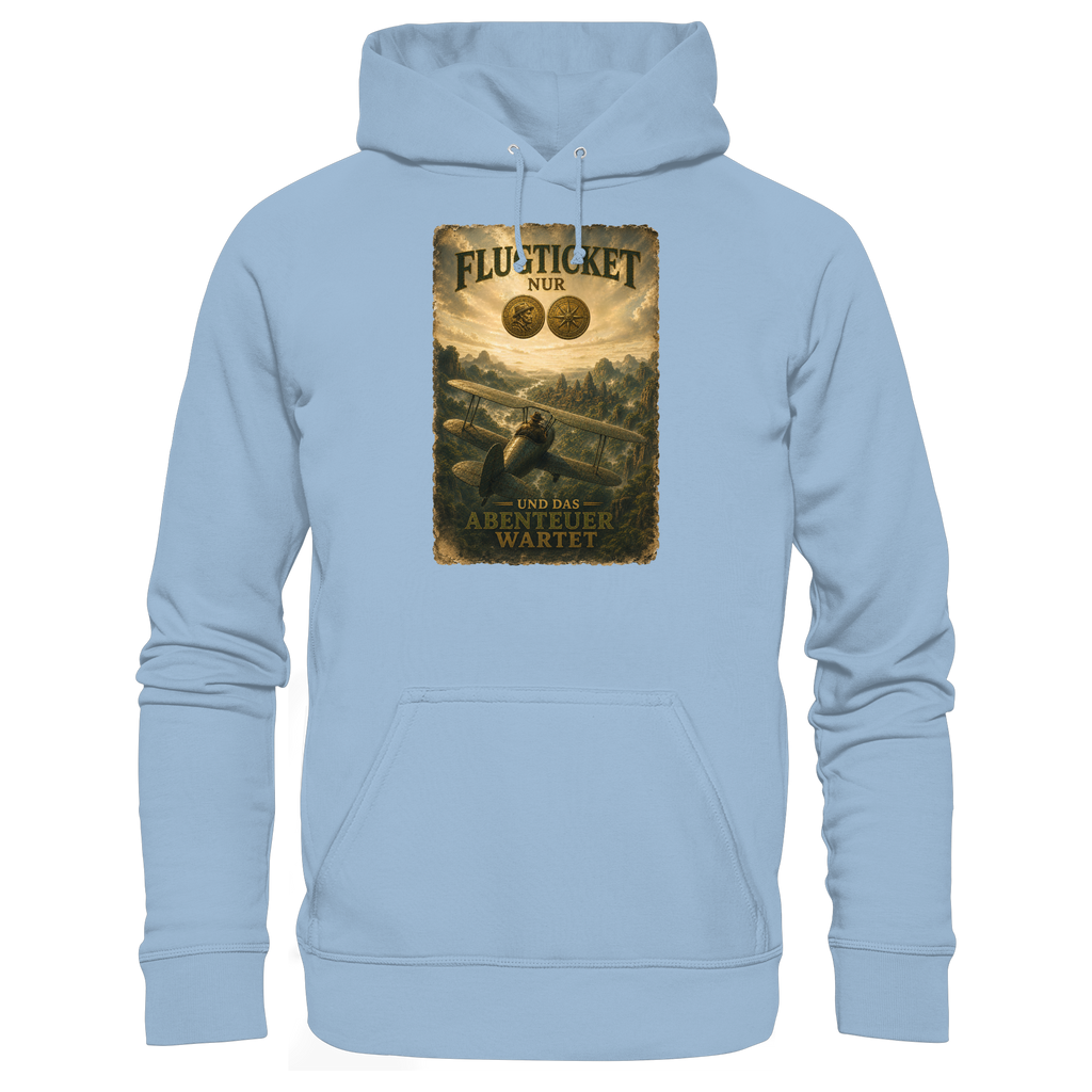 Adventure Ticket - Basic Unisex Hoodie