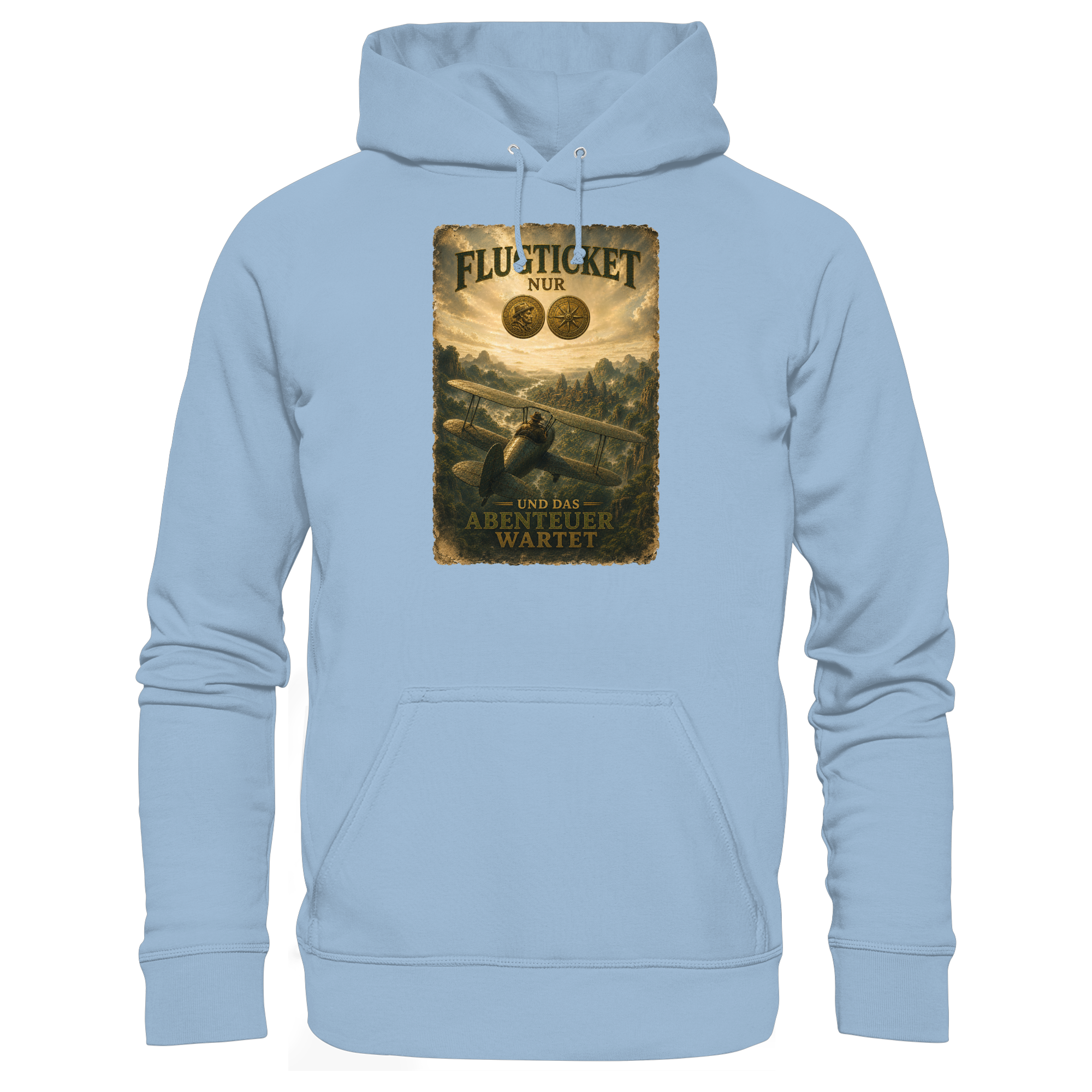 Adventure Ticket - Basic Unisex Hoodie