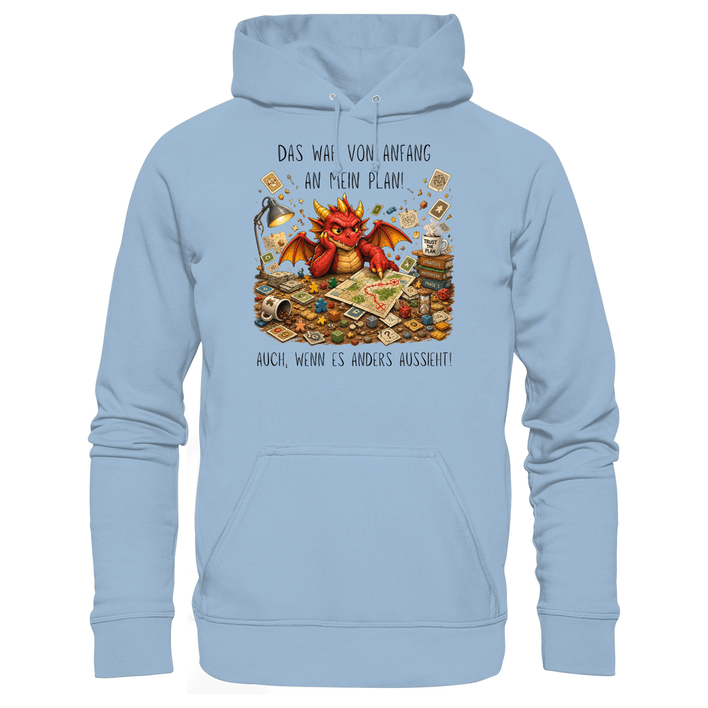 Vertrau dem Plan - Basic Unisex Hoodie