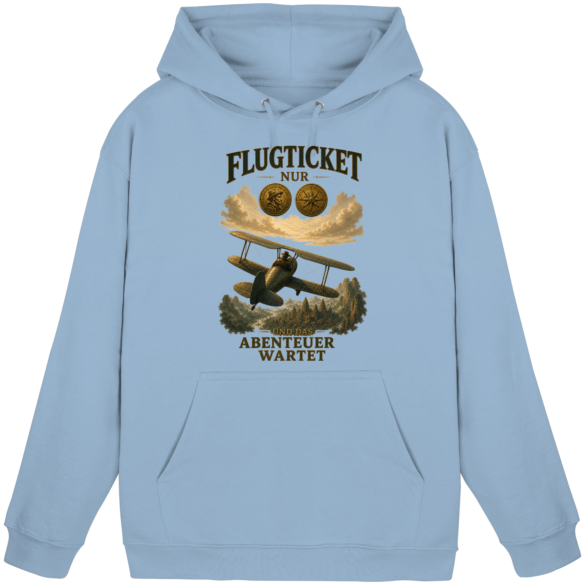 Adventure Ticket - Basic Unisex Hoodie