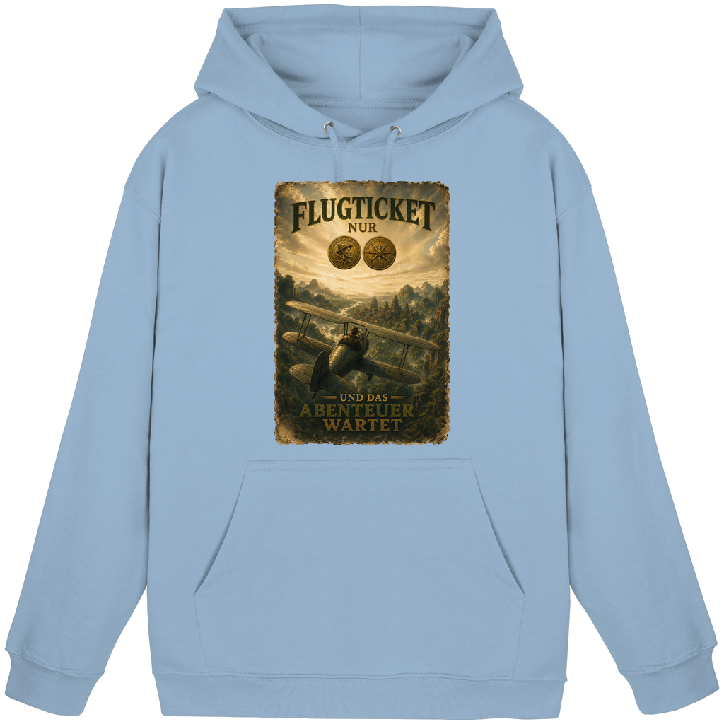 Adventure Ticket - Basic Unisex Hoodie