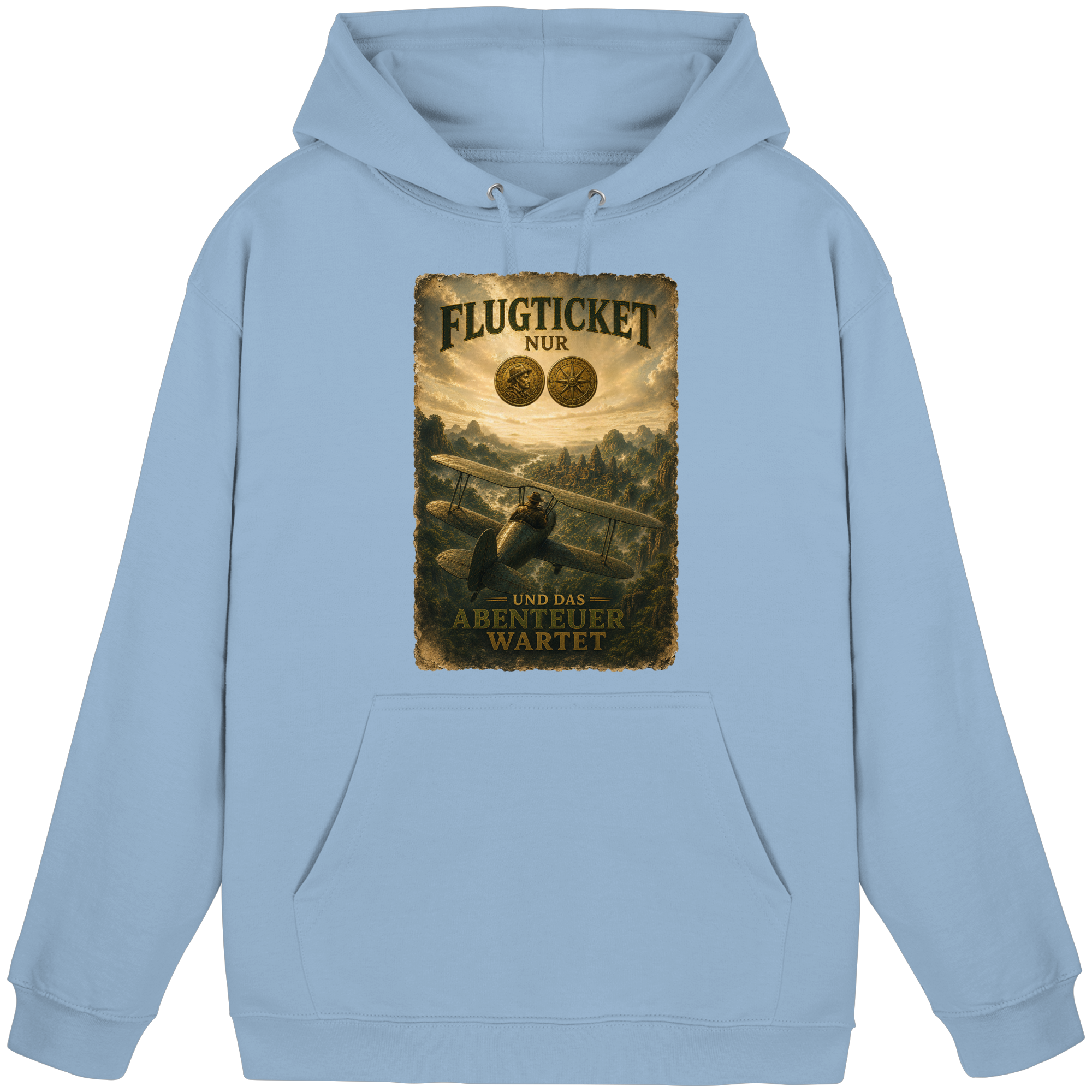 Adventure Ticket - Basic Unisex Hoodie