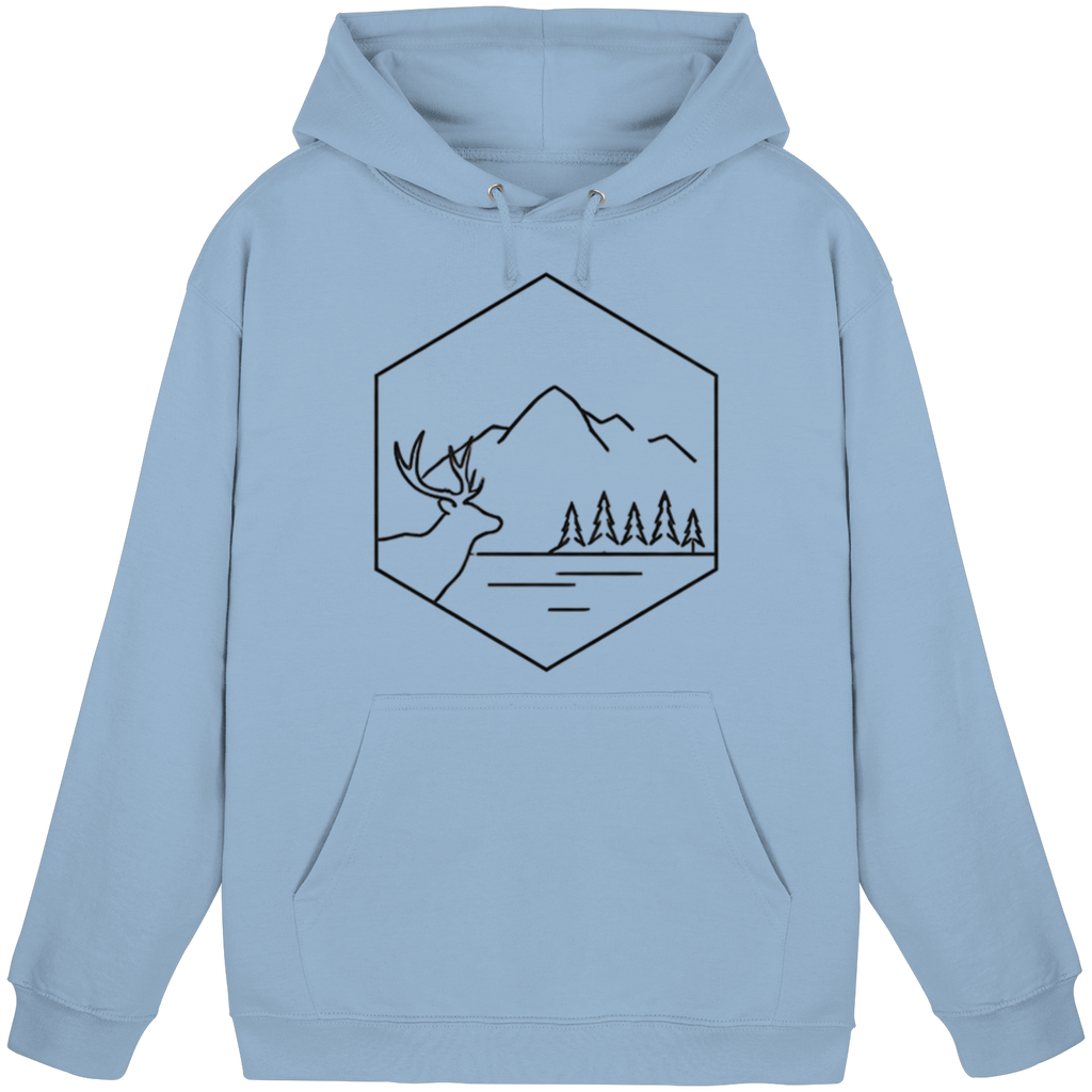 Natur im Gleichgewicht. - Basic Unisex Hoodie