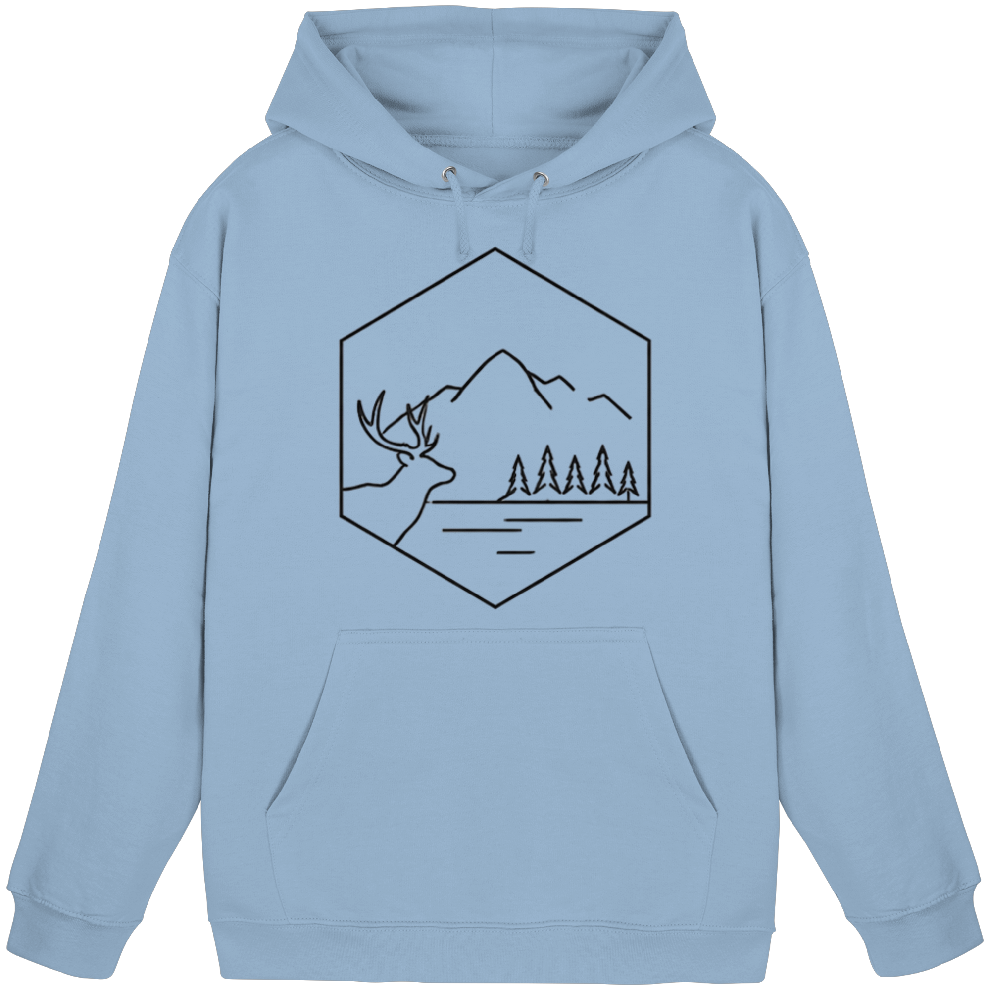Natur im Gleichgewicht. - Basic Unisex Hoodie