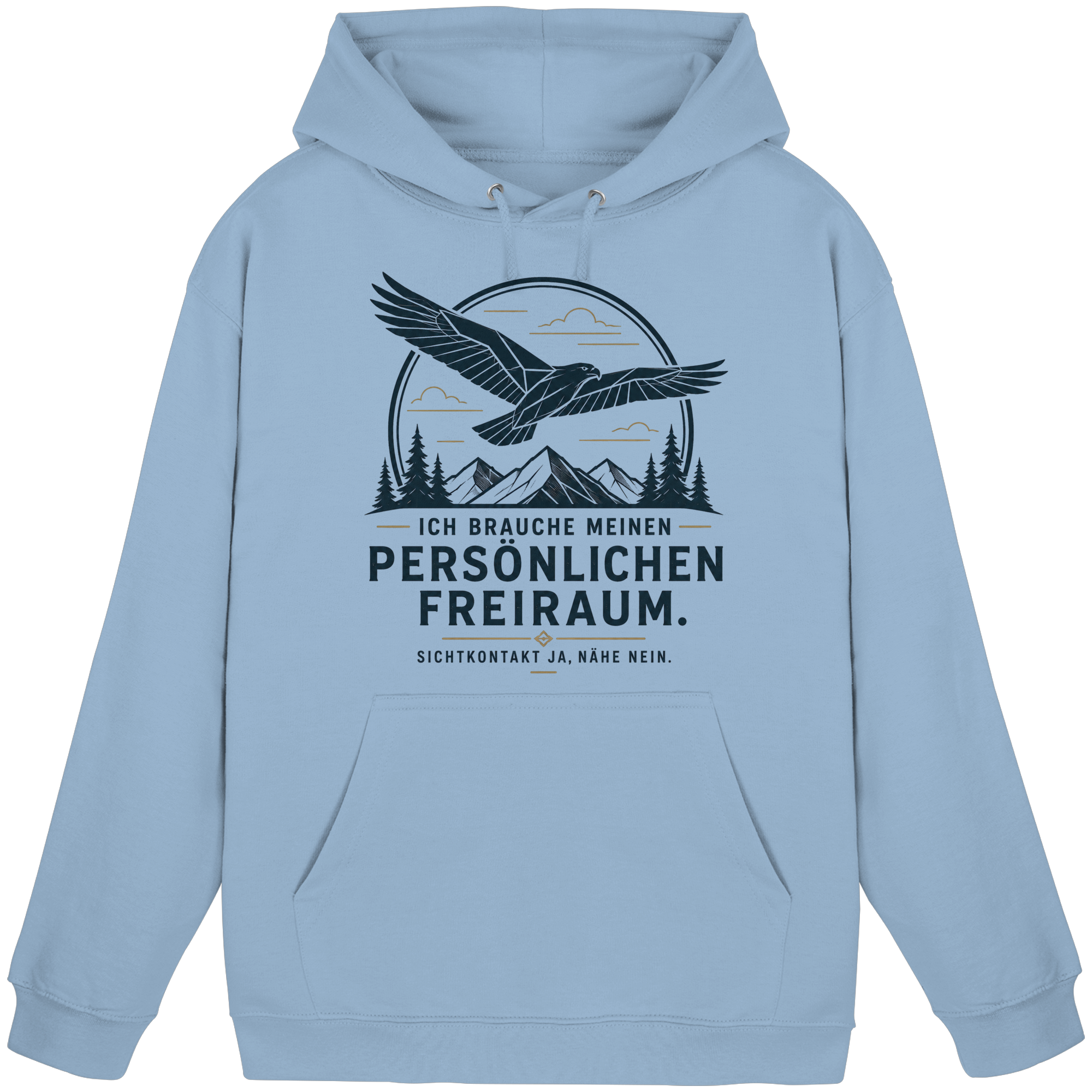Persönlicher Freiraum - Basic Unisex Hoodie