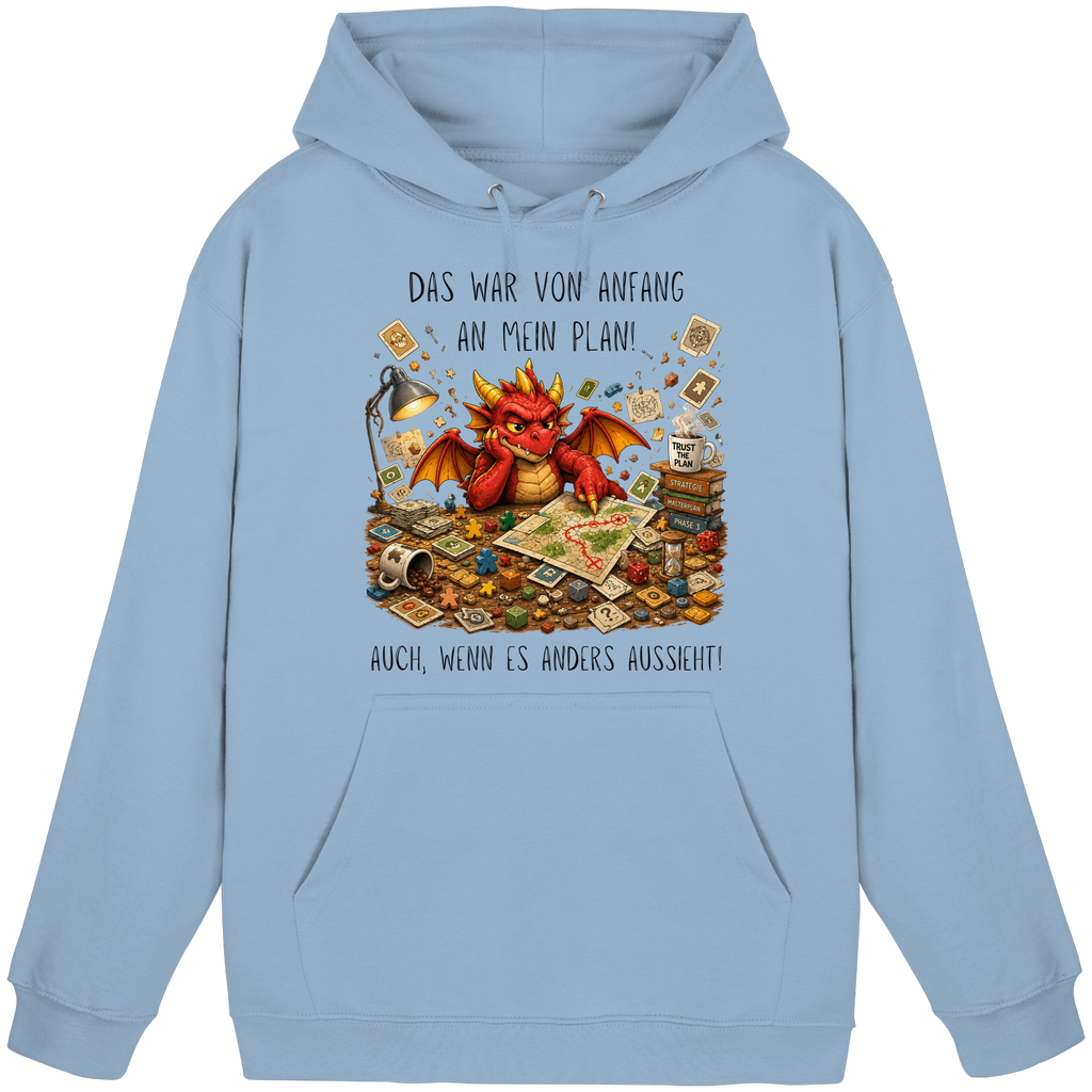 Vertrau dem Plan - Basic Unisex Hoodie