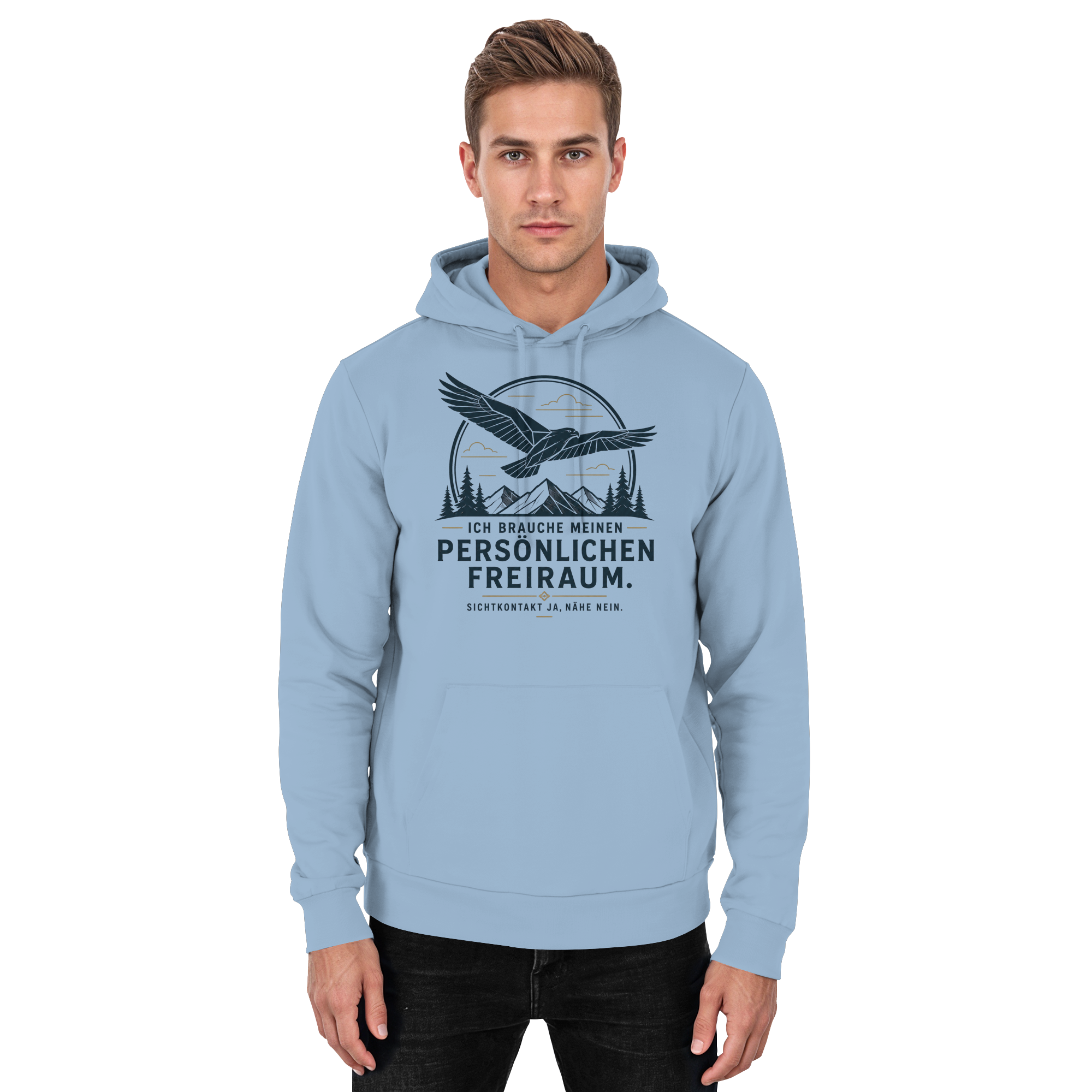 Persönlicher Freiraum - Basic Unisex Hoodie