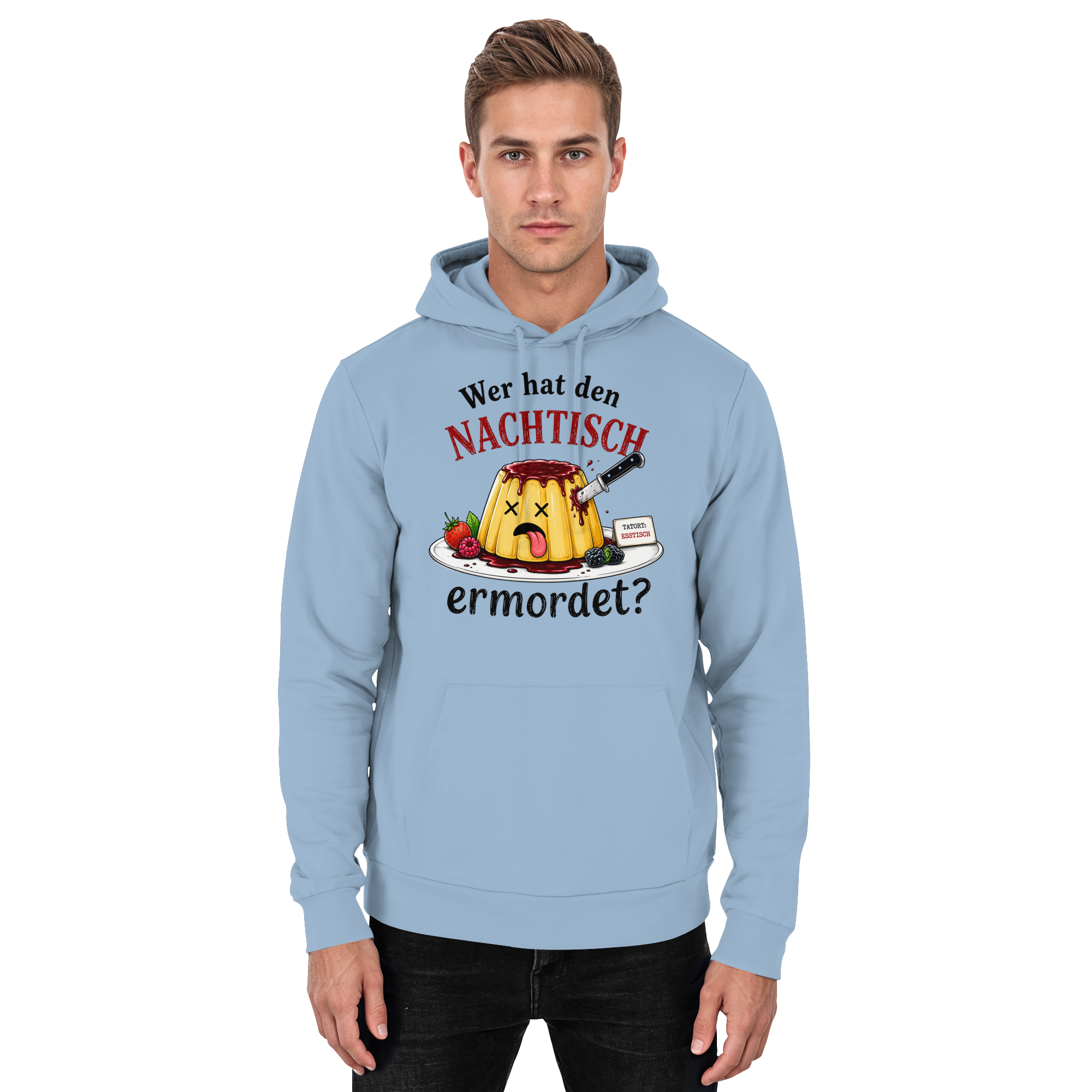 Wer hat den Nachtisch ermordet? - Basic Unisex Hoodie