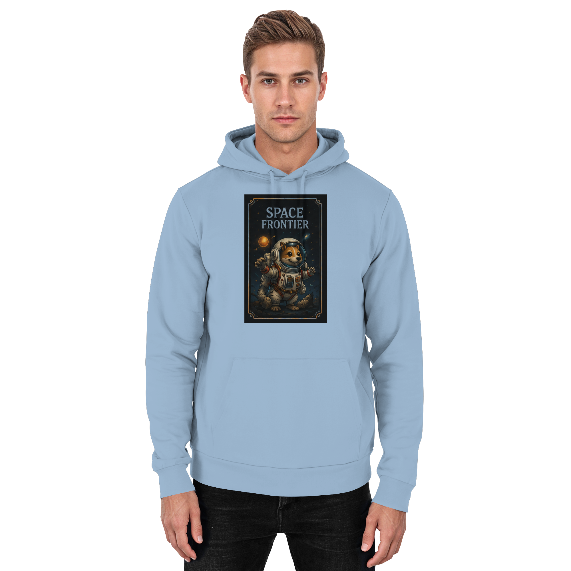 Space Frontier - Basic Unisex Hoodie