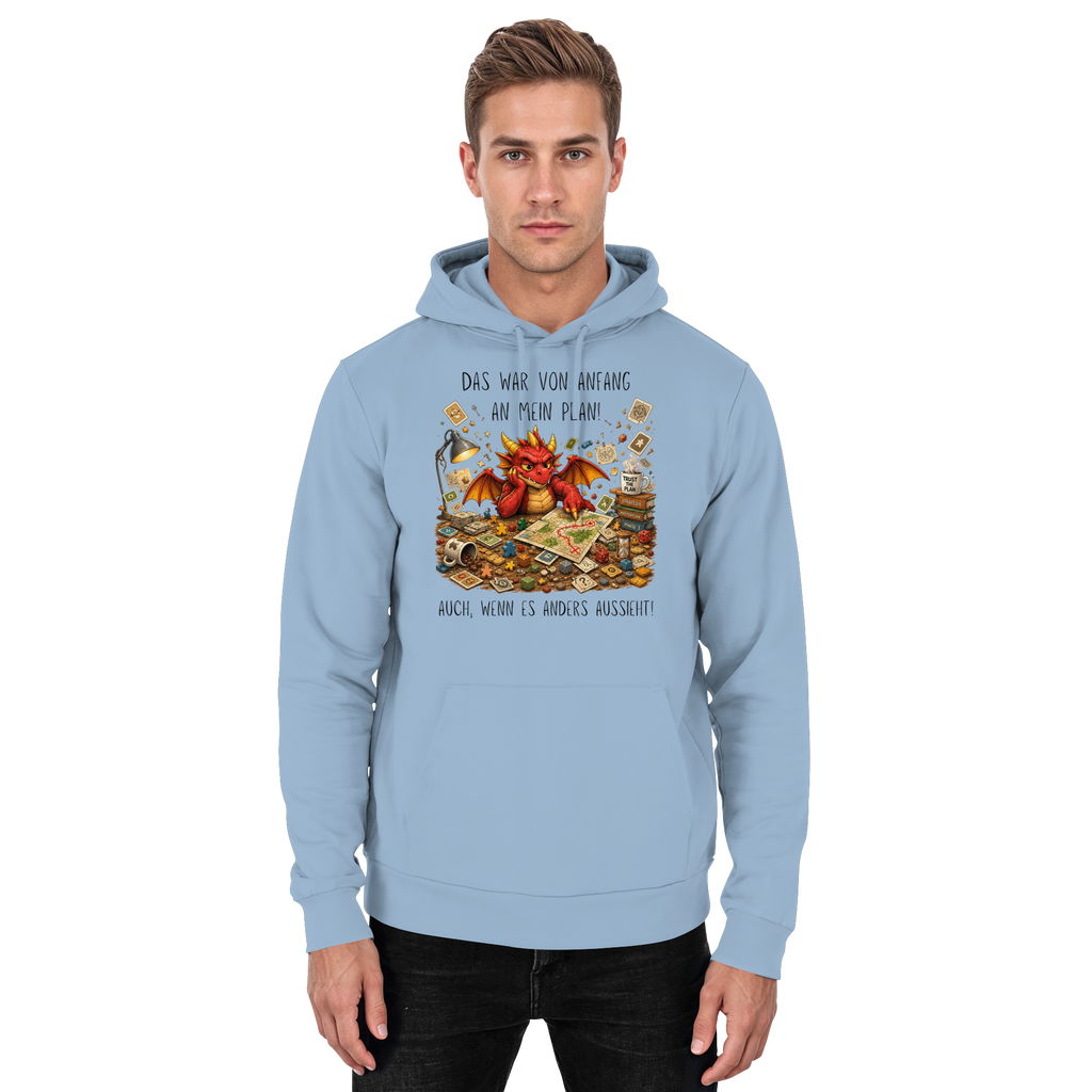 Vertrau dem Plan - Basic Unisex Hoodie
