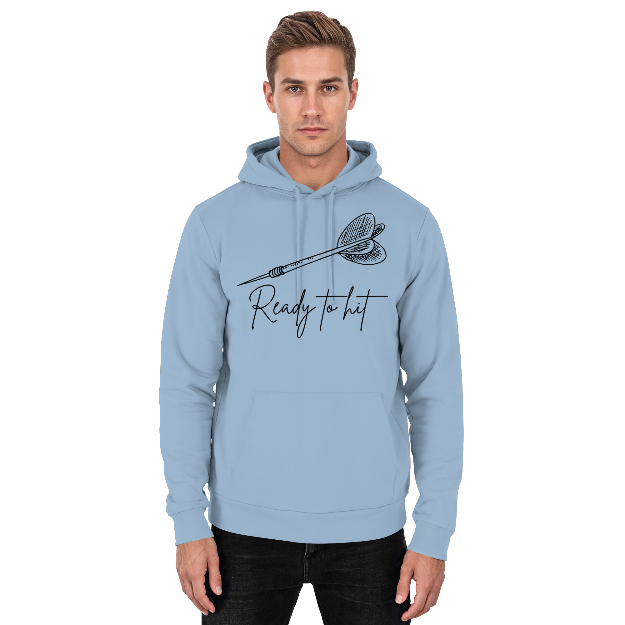 Ready to Hit. - Basic Unisex Hoodie