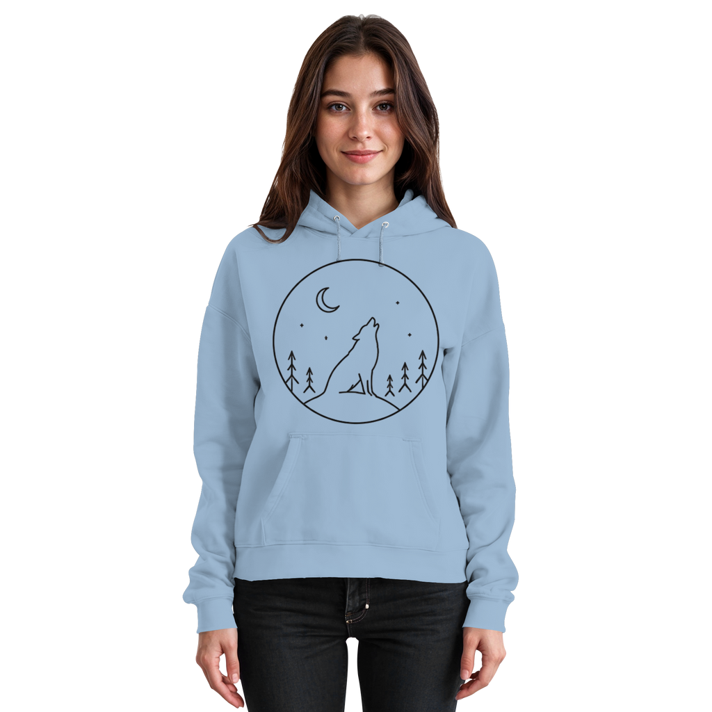 Die Nacht beginnt. - Basic Unisex Hoodie