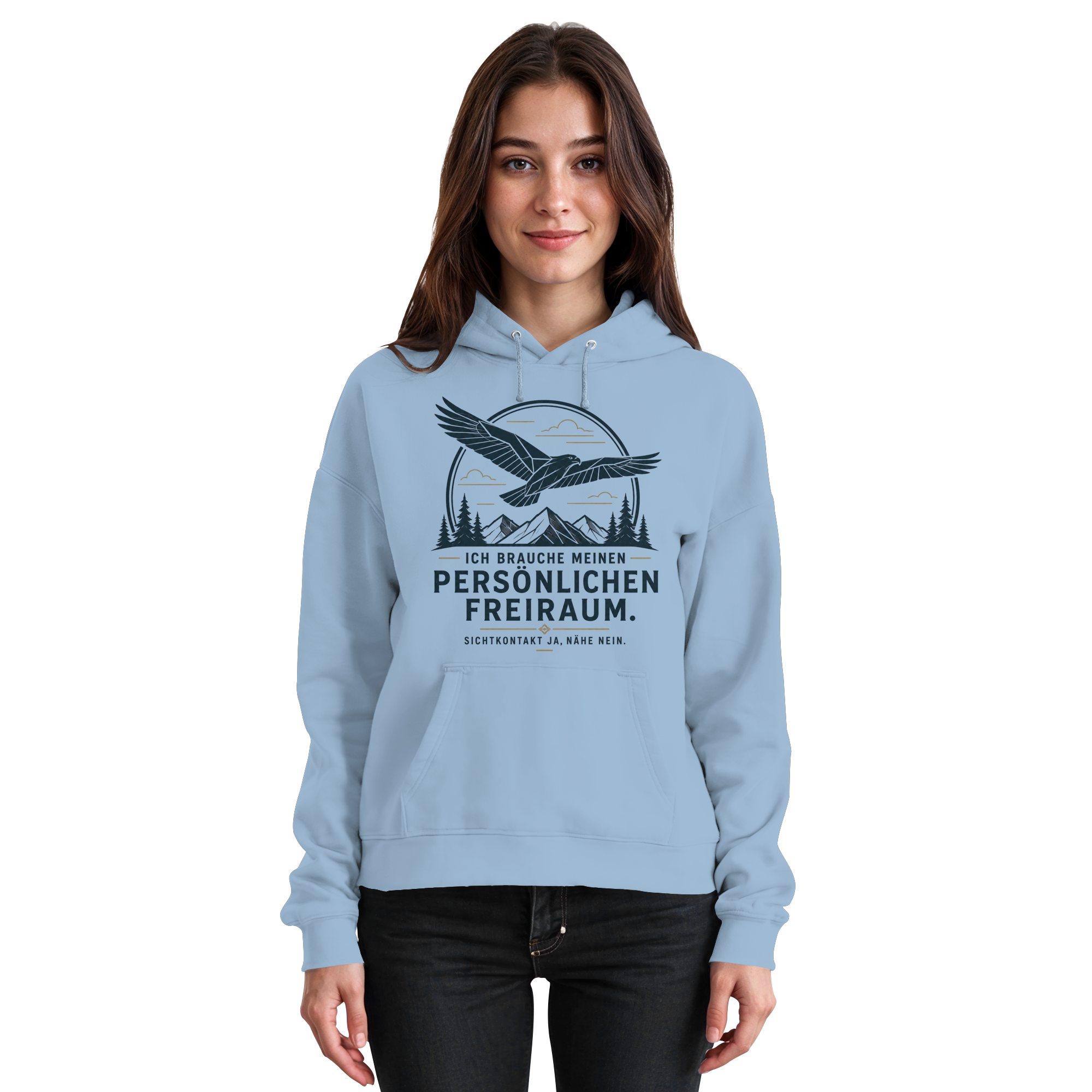 Persönlicher Freiraum - Basic Unisex Hoodie