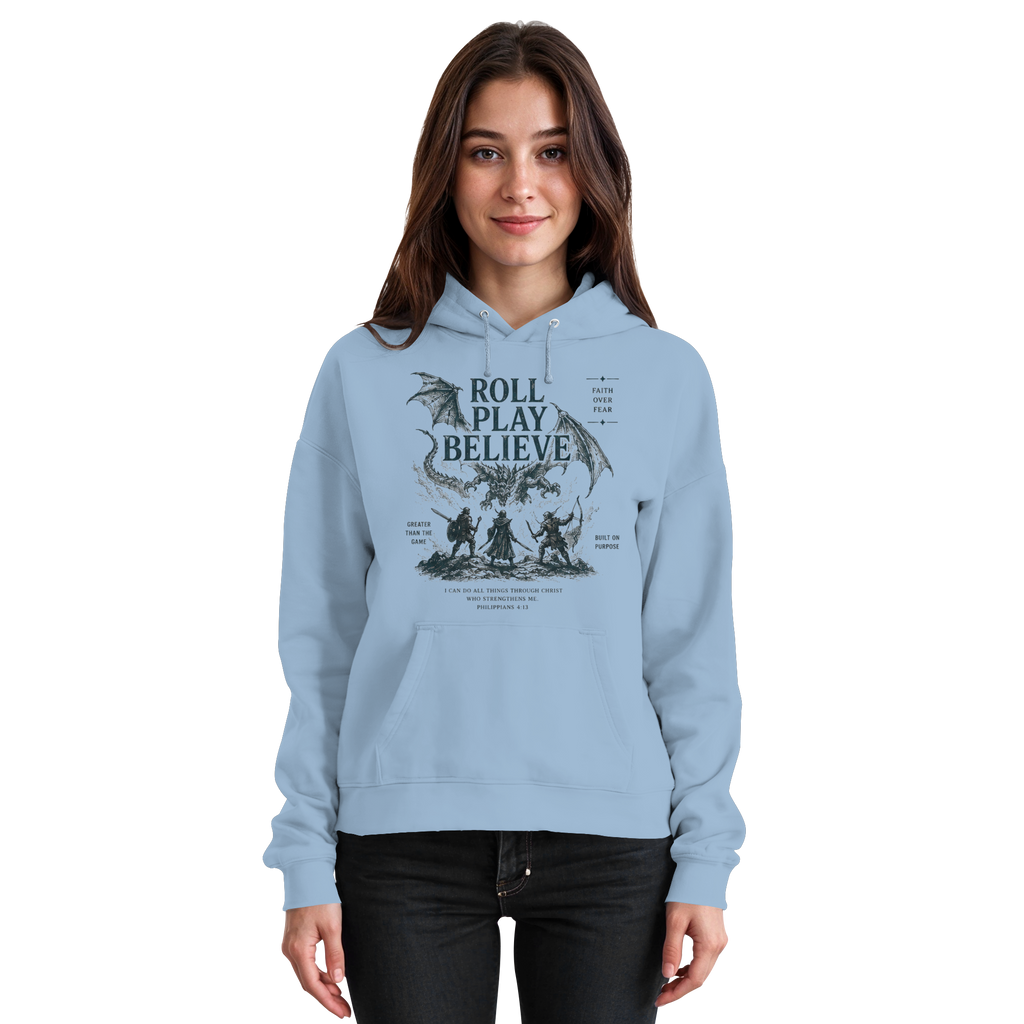 Roll. Play. Believe. - Basic Unisex Hoodie