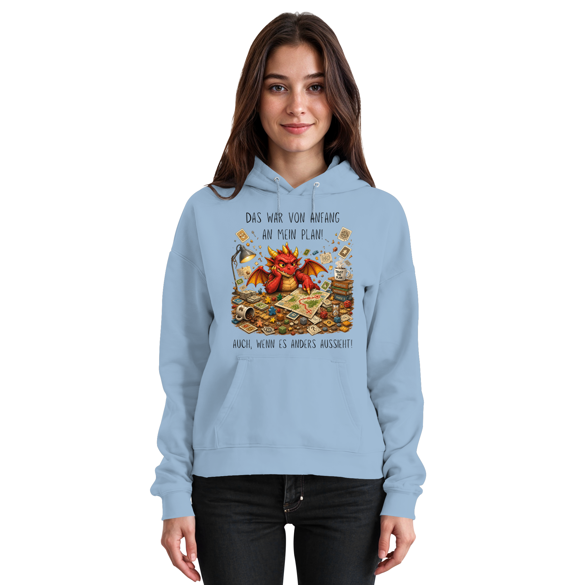 Vertrau dem Plan - Basic Unisex Hoodie