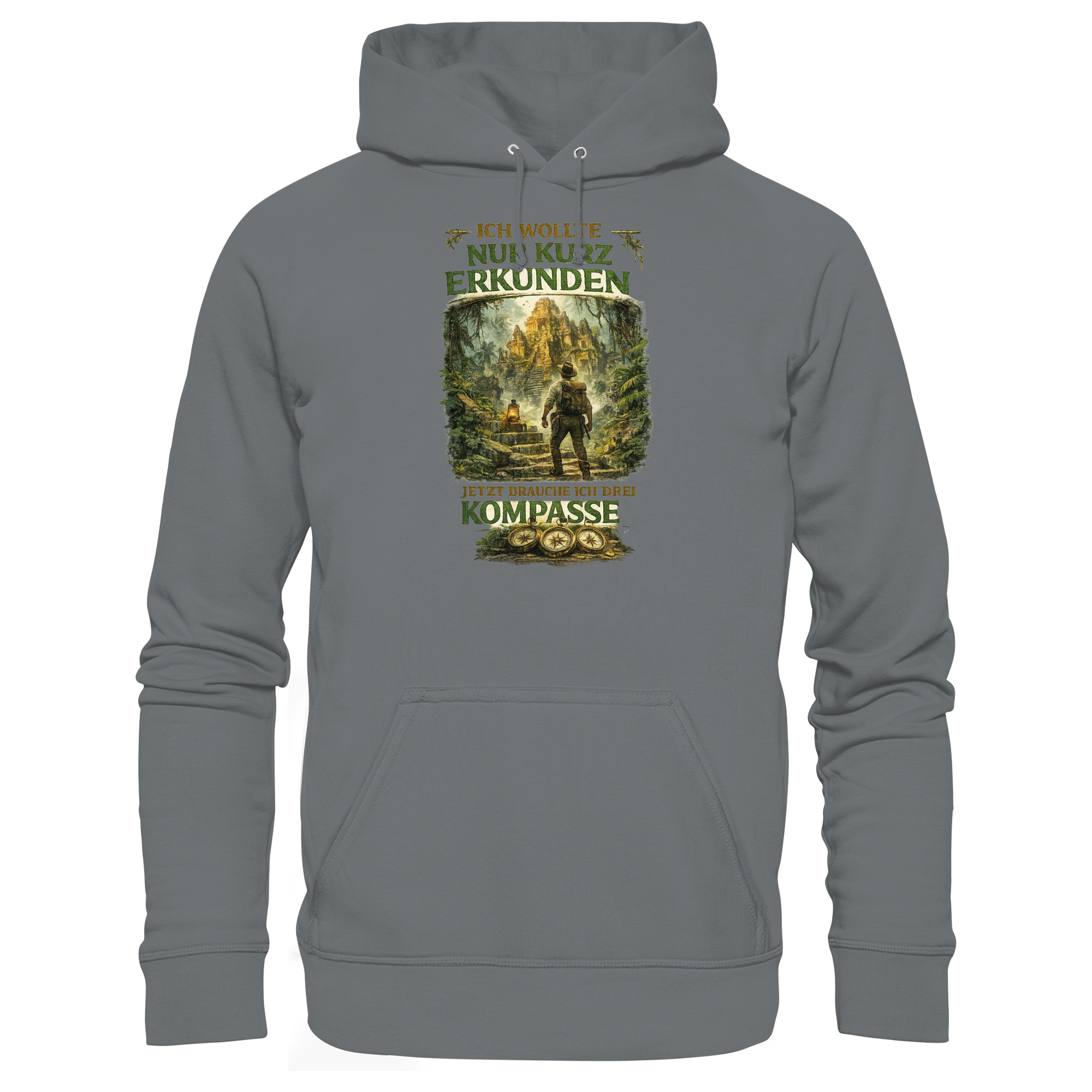 Nur kurz erkunden - Basic Unisex Hoodie
