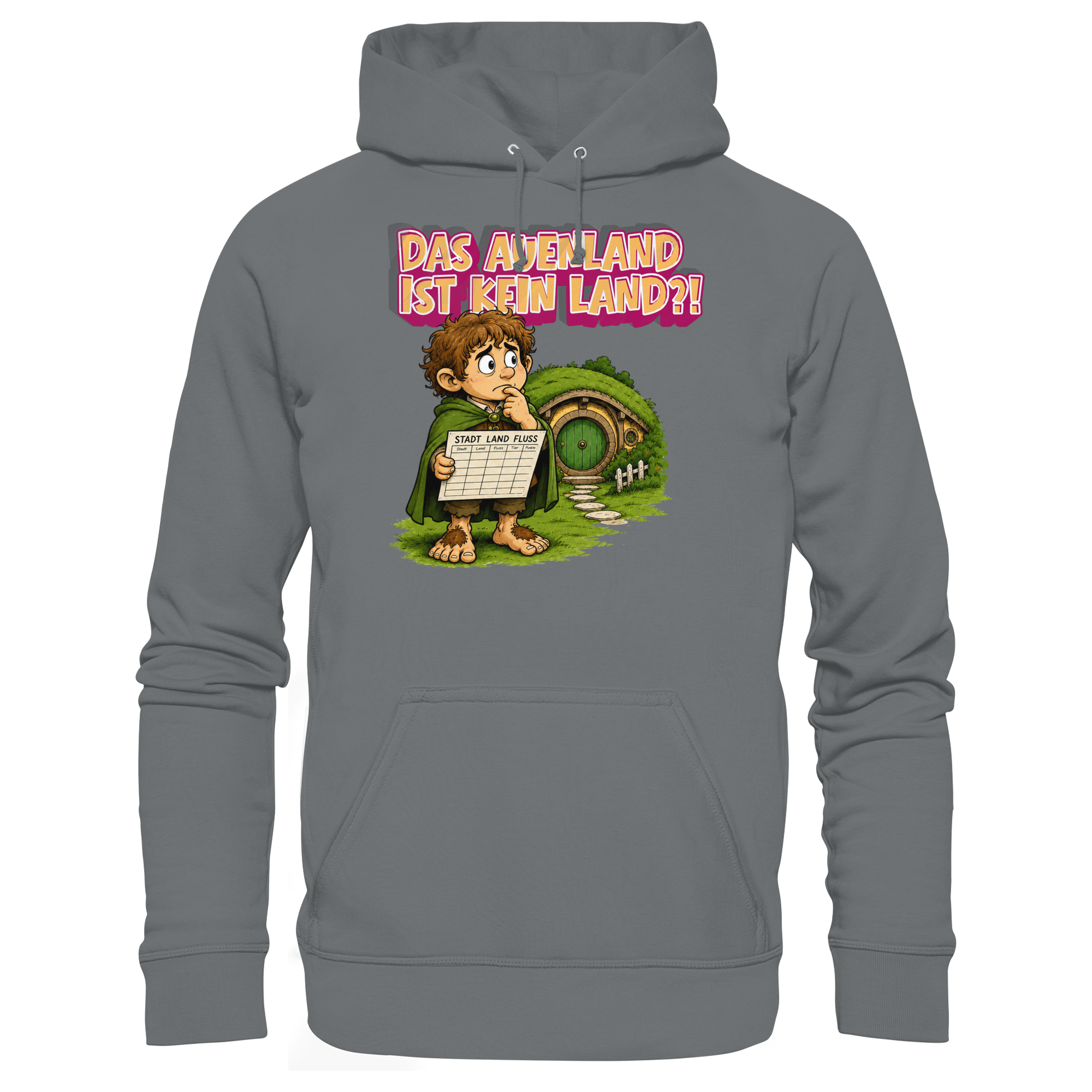 Das Auenland ist kein Land?! - Basic Unisex Hoodie