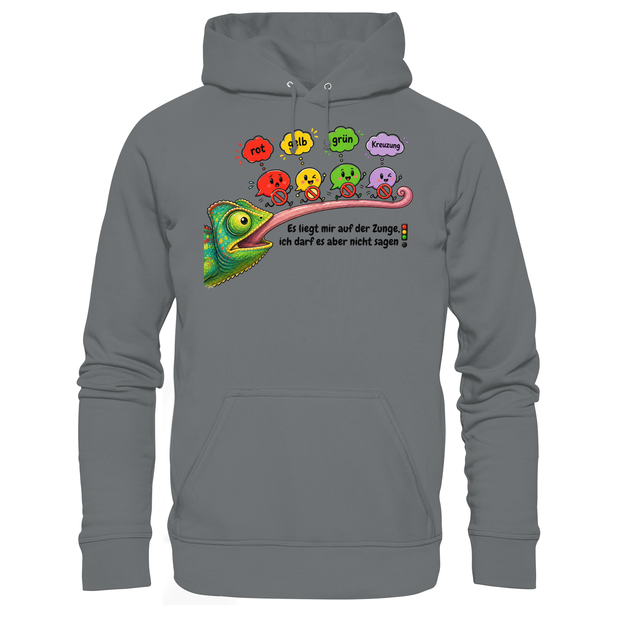 Wort-Chamäleon – Meister der Umschreibung - Basic Unisex Hoodie