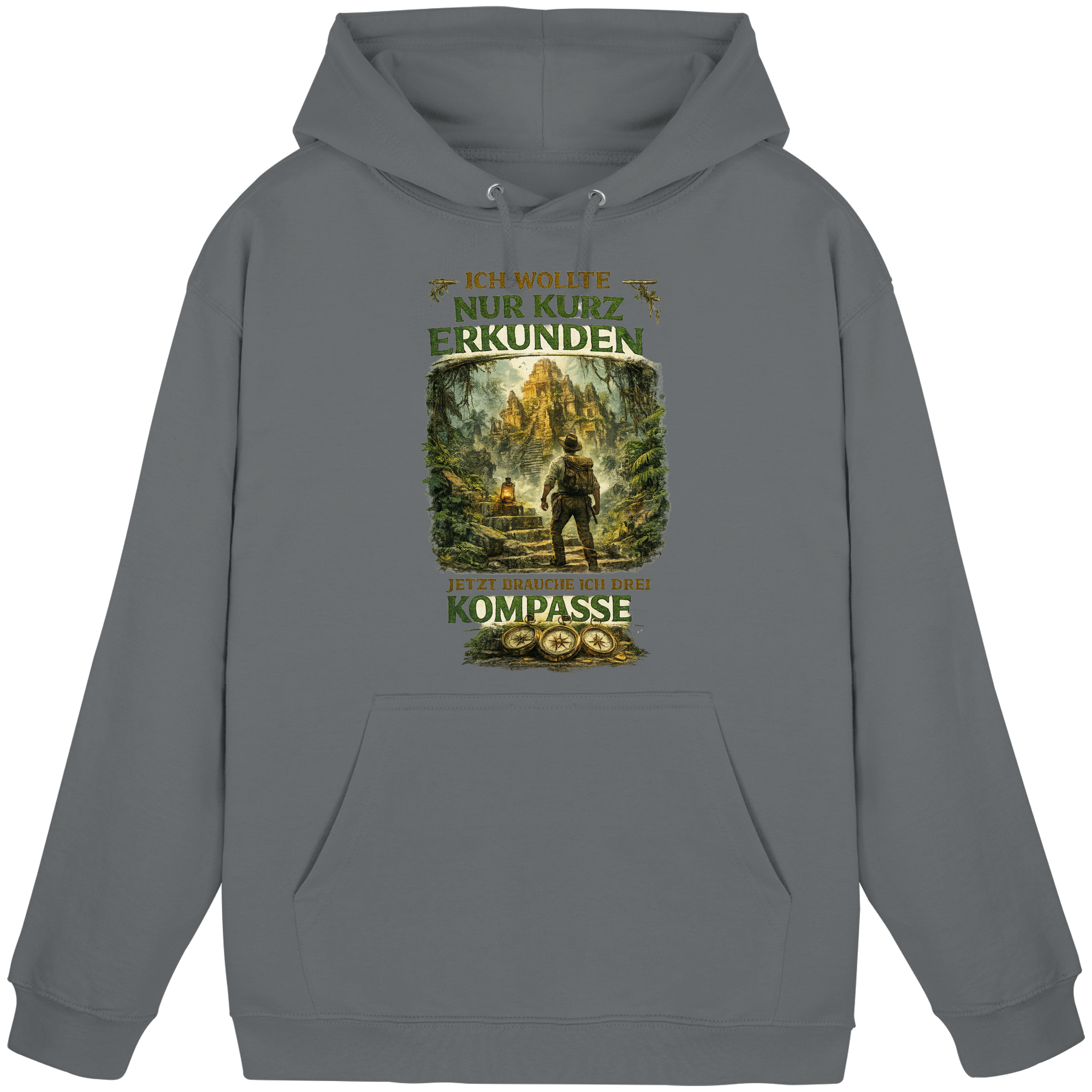 Nur kurz erkunden - Basic Unisex Hoodie