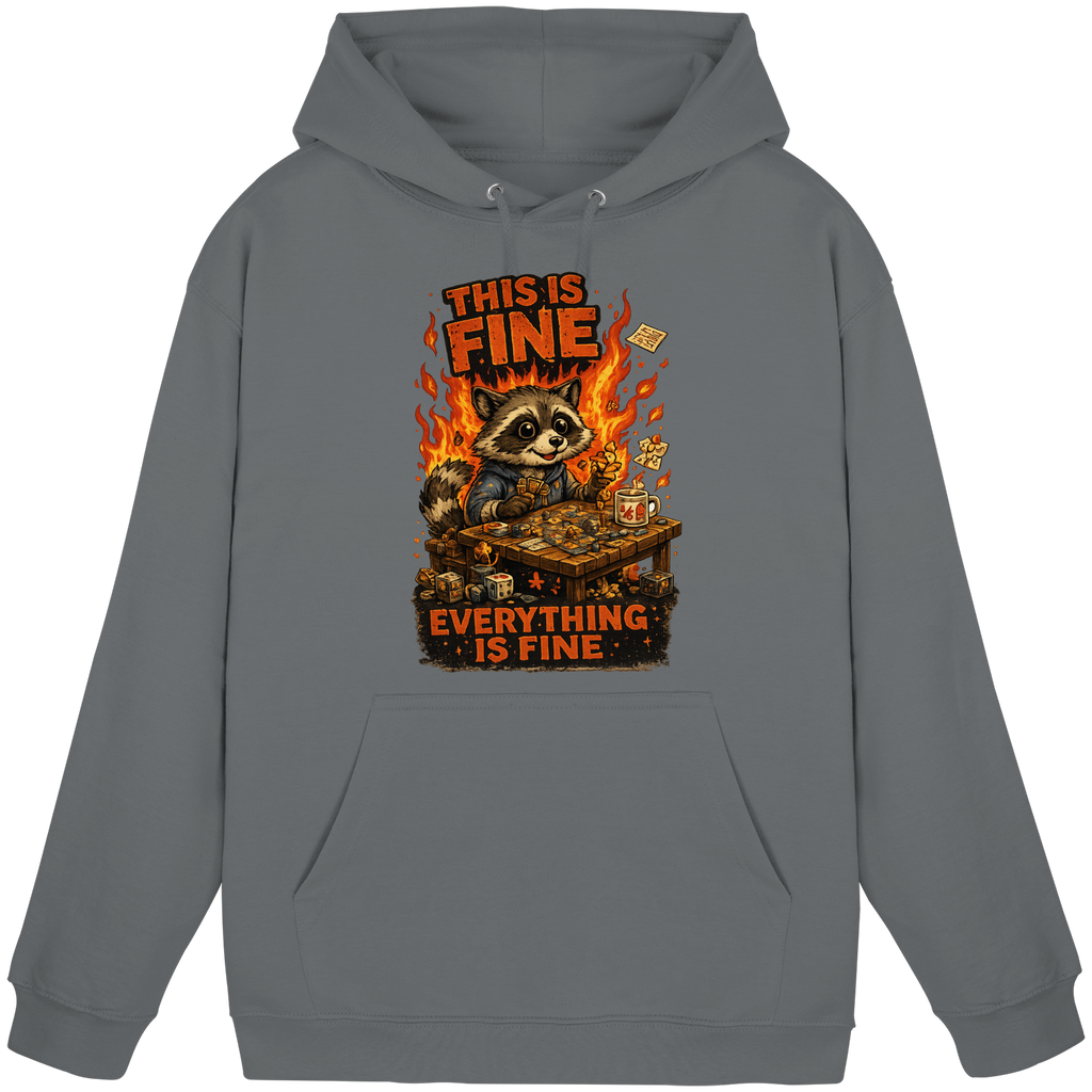 This Is Fine Club! - Basic Unisex Hoodie