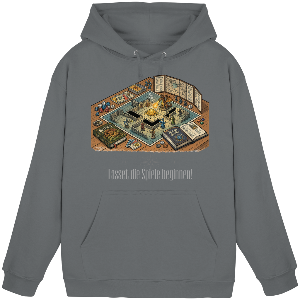 Lasset die Spiele beginnen!  - Basic Unisex Hoodie