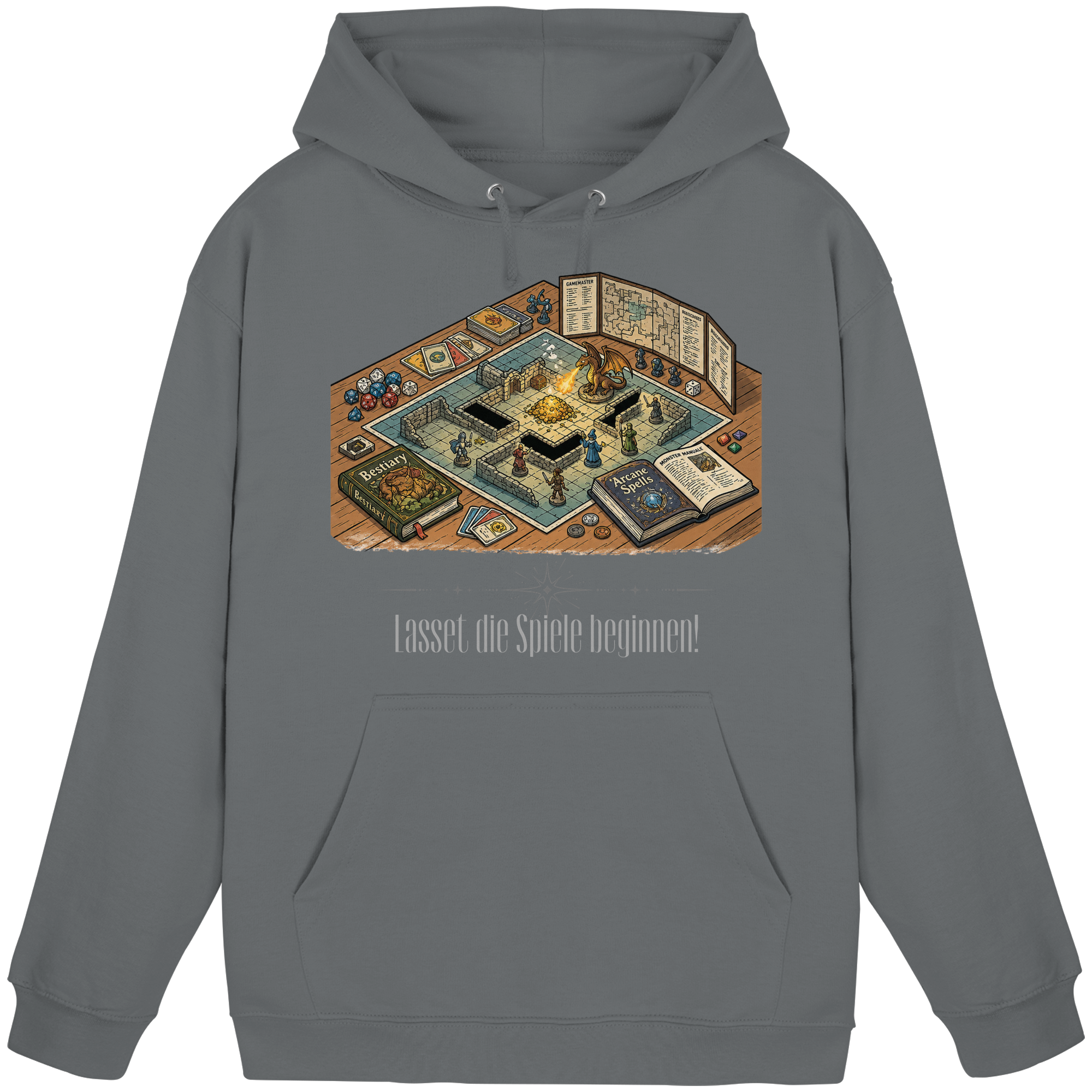 Lasset die Spiele beginnen!  - Basic Unisex Hoodie