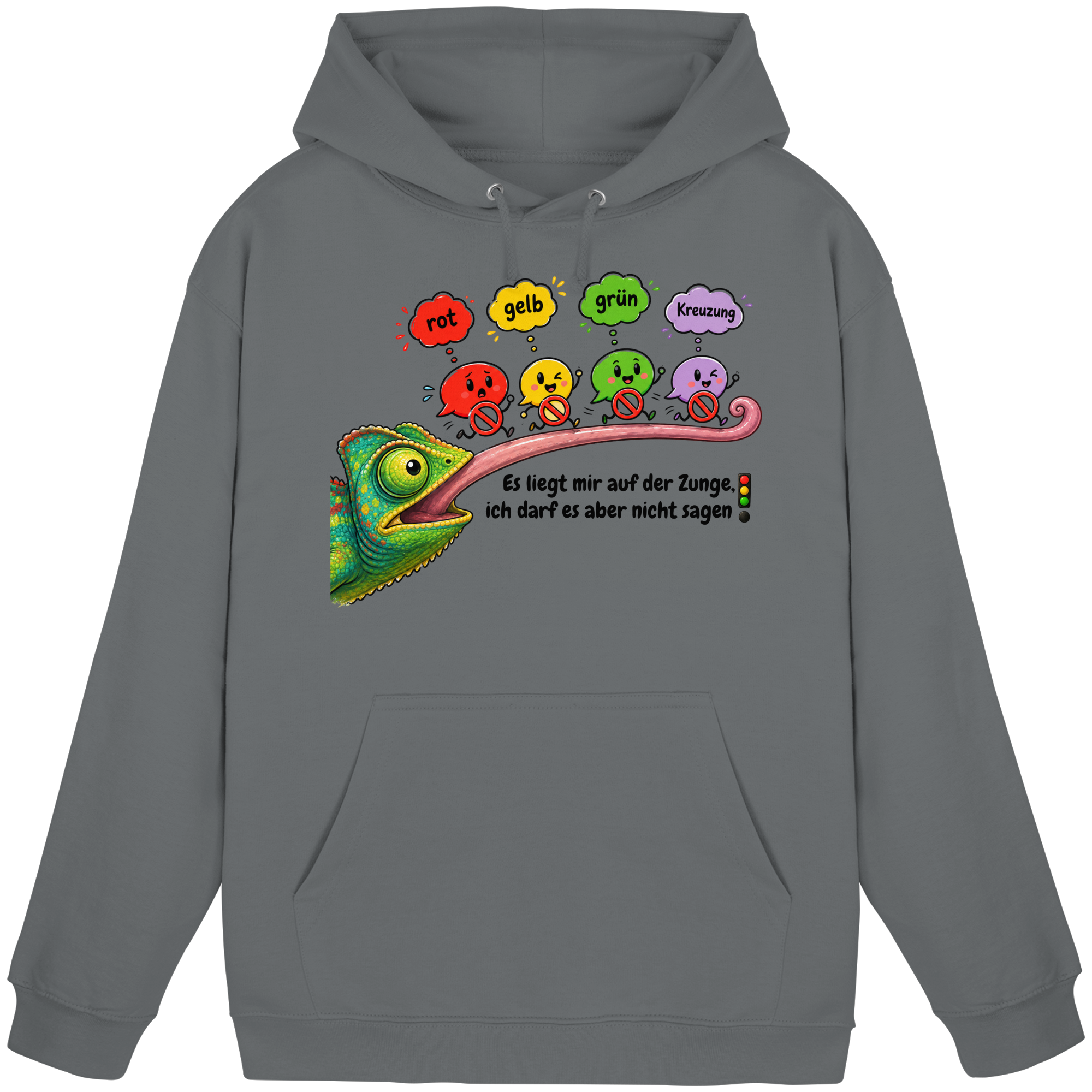 Wort-Chamäleon – Meister der Umschreibung - Basic Unisex Hoodie