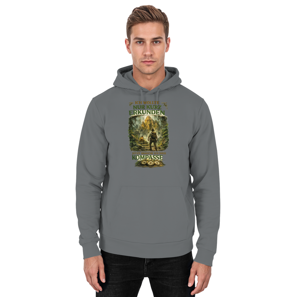 Nur kurz erkunden - Basic Unisex Hoodie